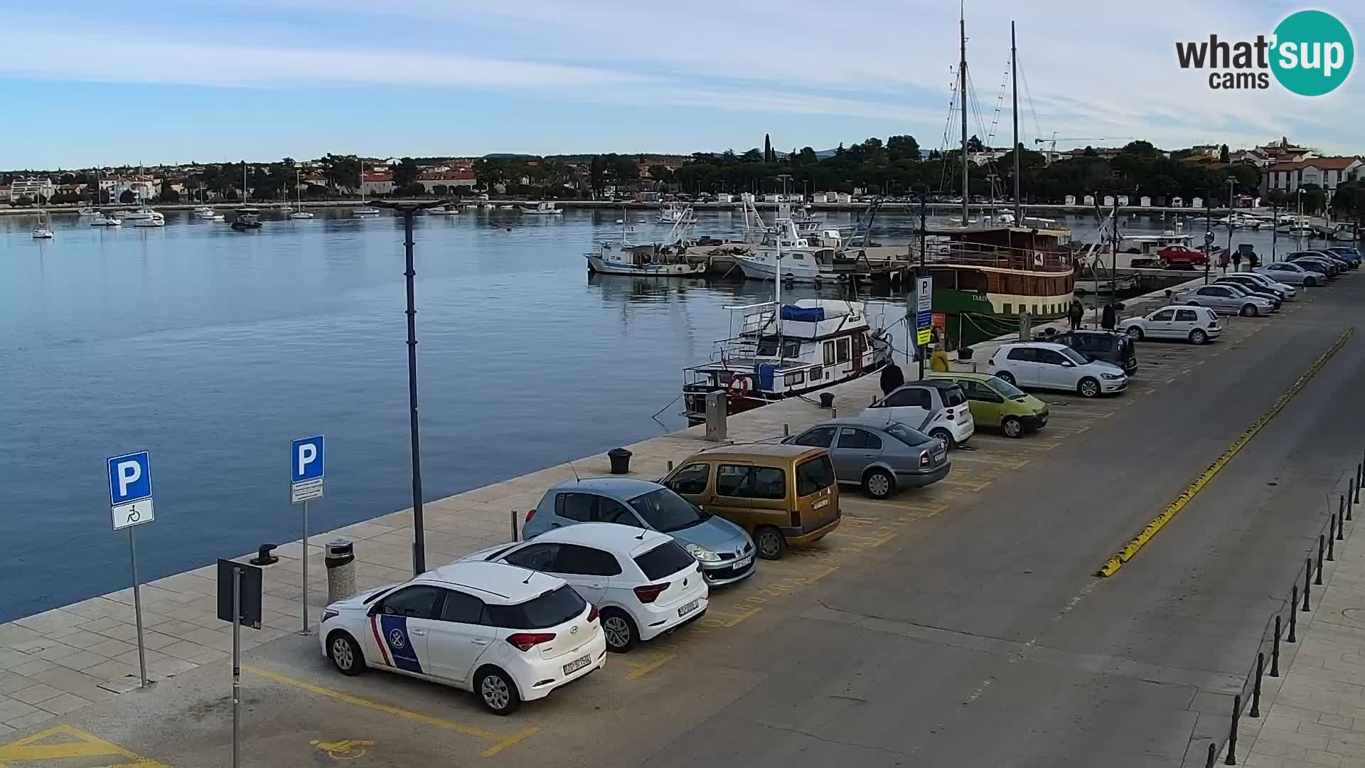 Live webcam Umag – Harbour