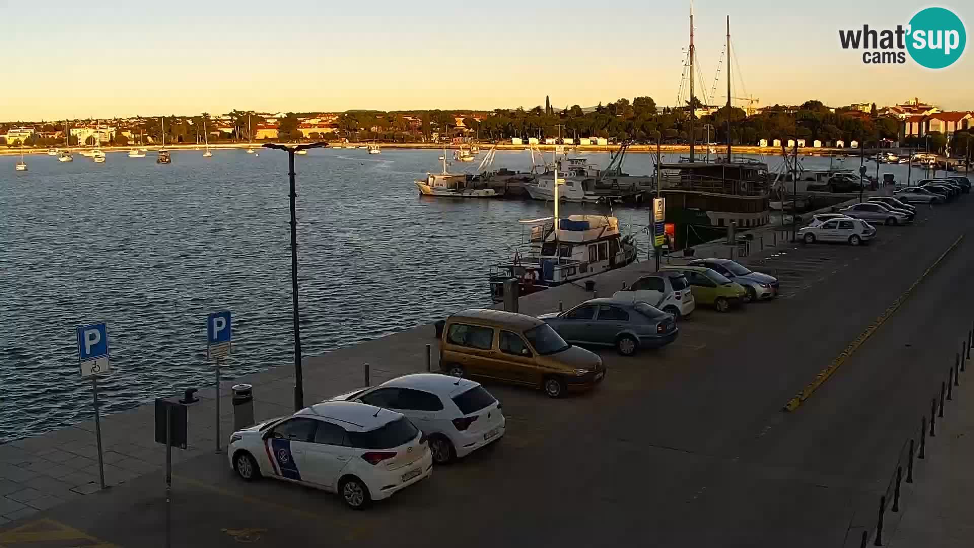 Live webcam Umag – Harbour