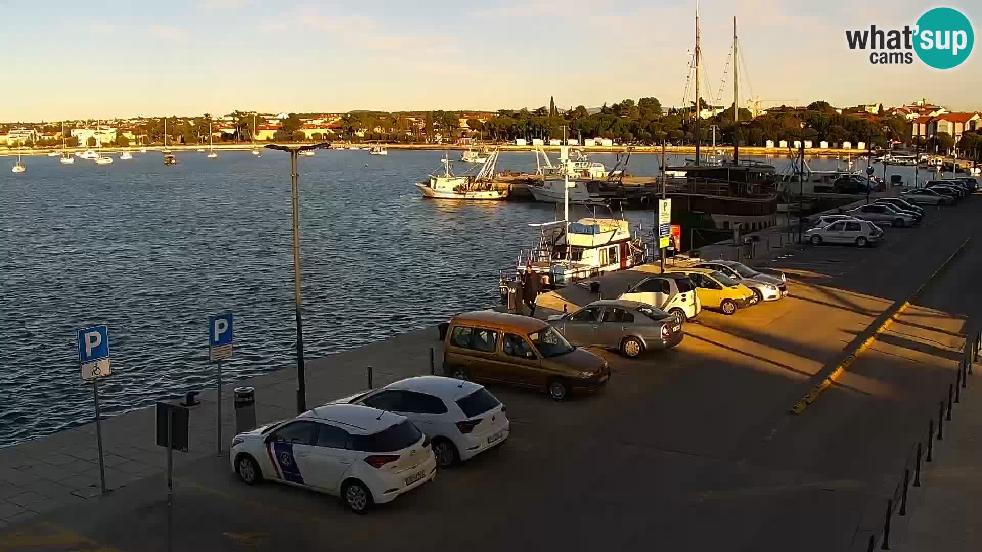 Live webcam Umag – Harbour