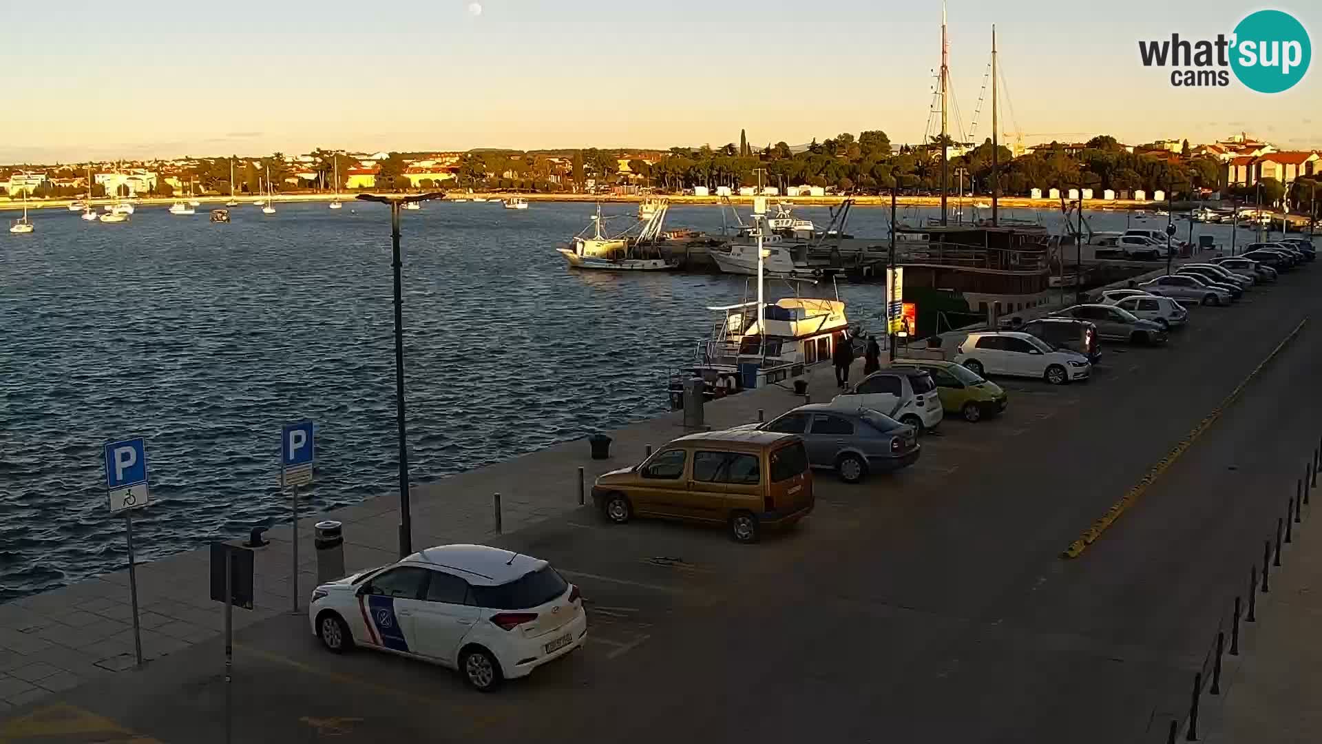 Live webcam Umag – Harbour