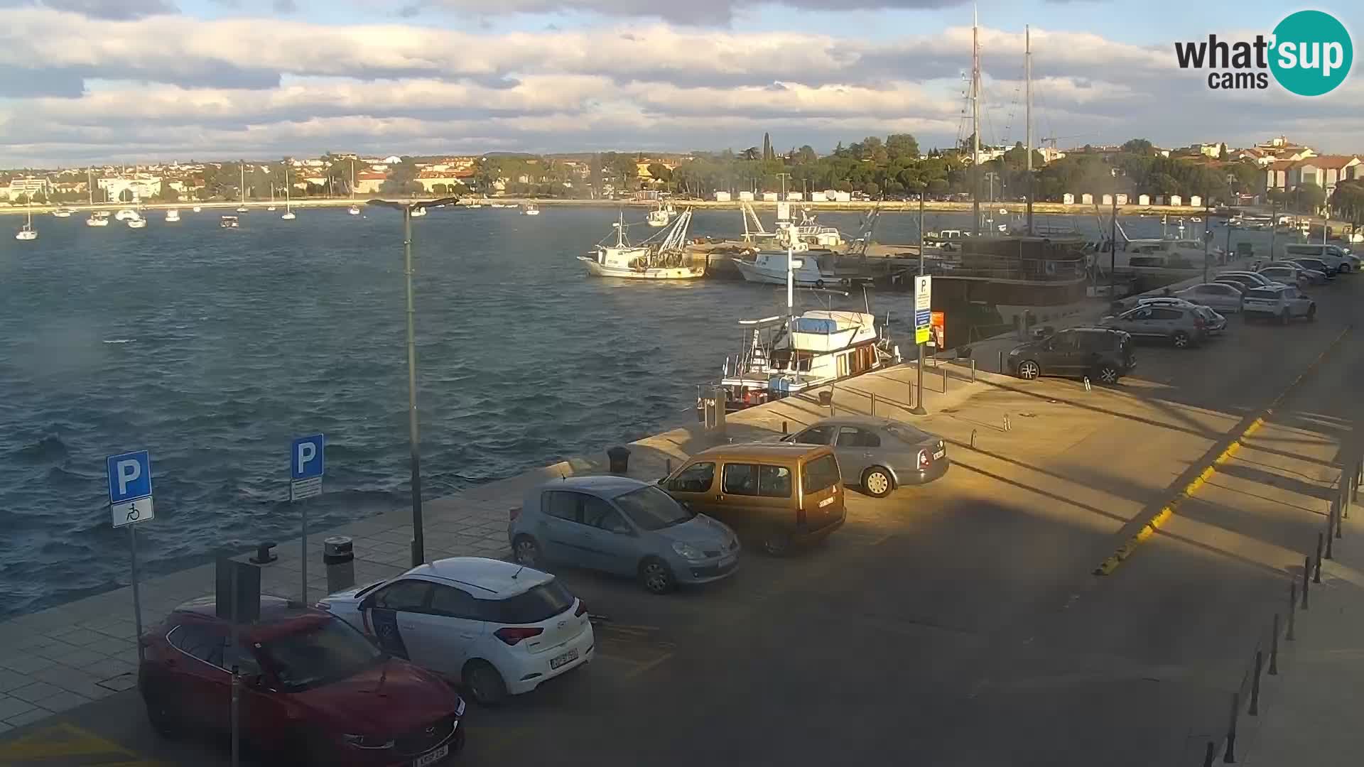 Live webcam Umag – Harbour