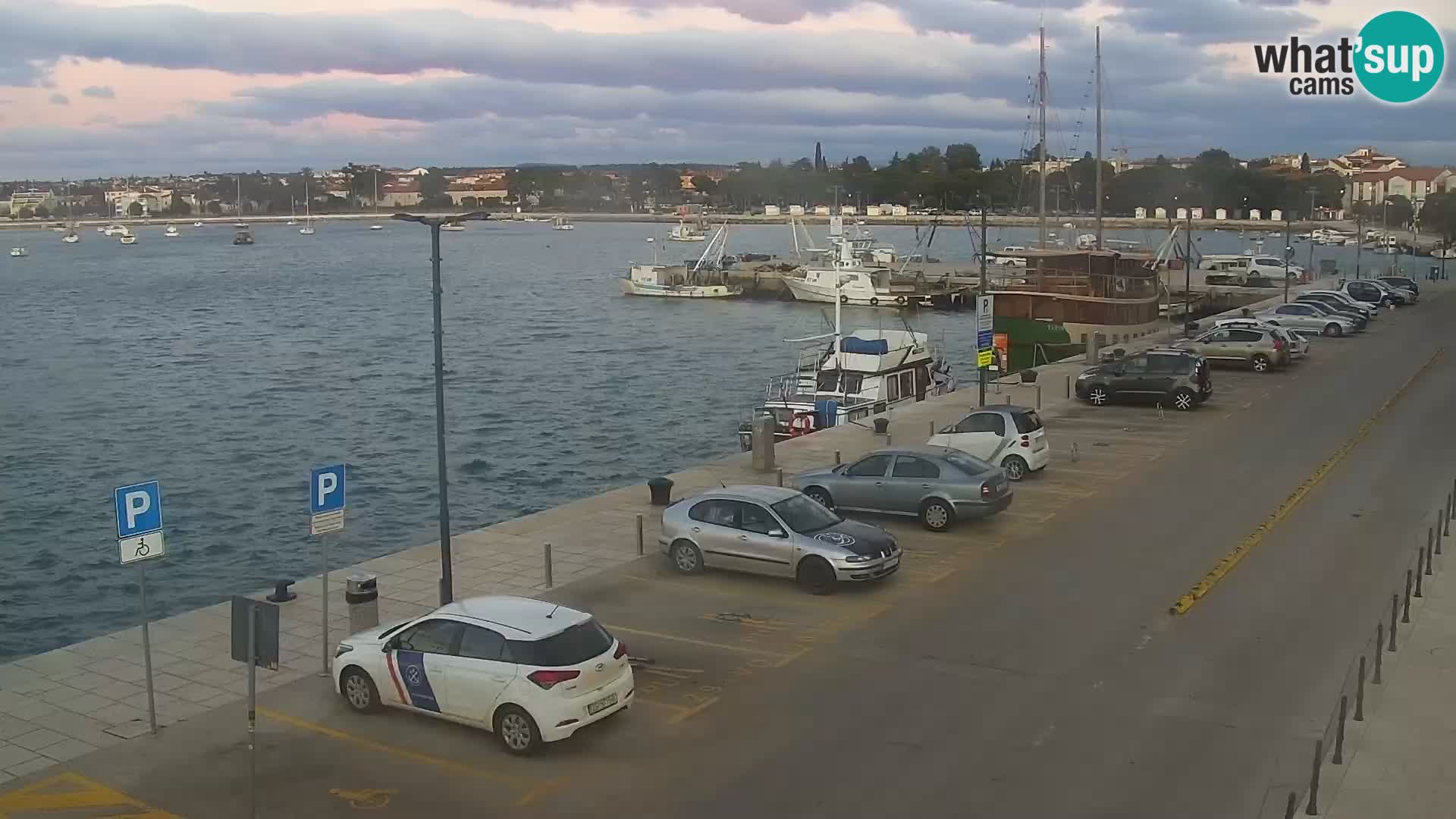 Live webcam Umag – Harbour