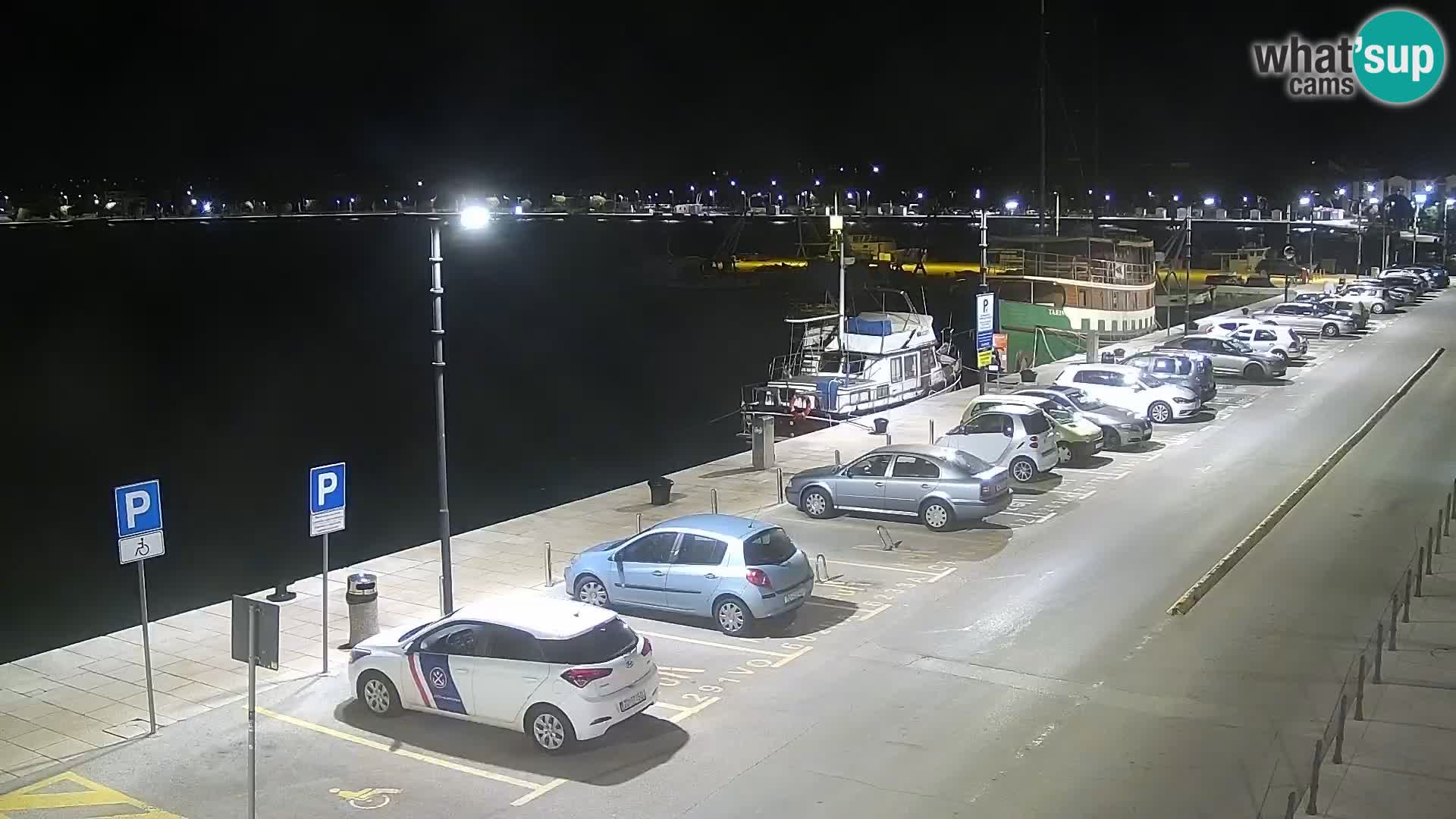 Live webcam Umag – Harbour