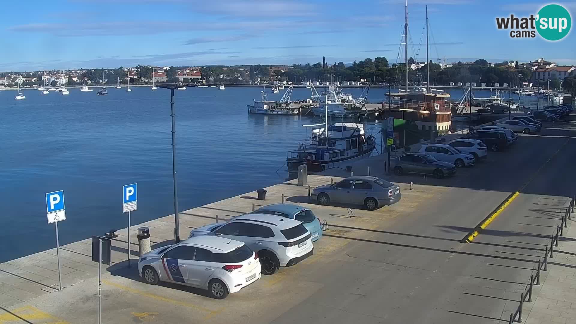 Live webcam Umag – Harbour