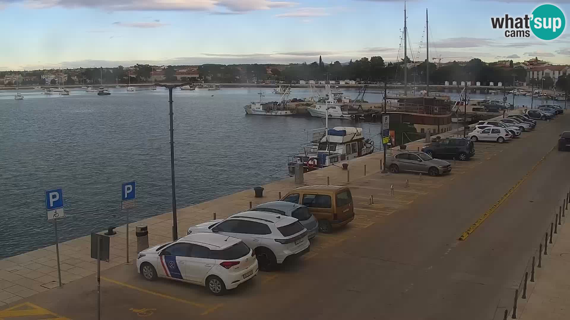 Live webcam Umag – Harbour