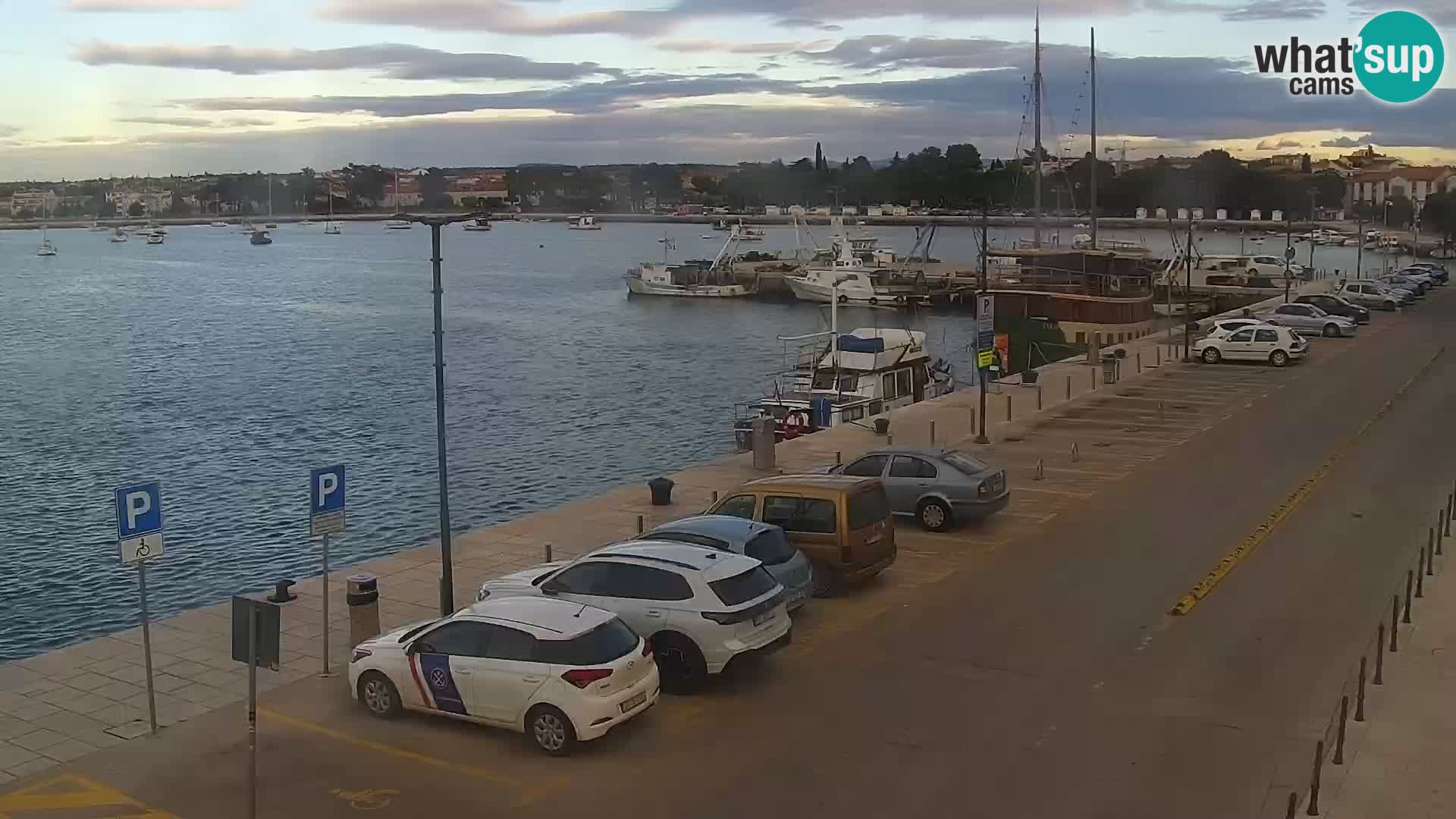 Live webcam Umag – Harbour