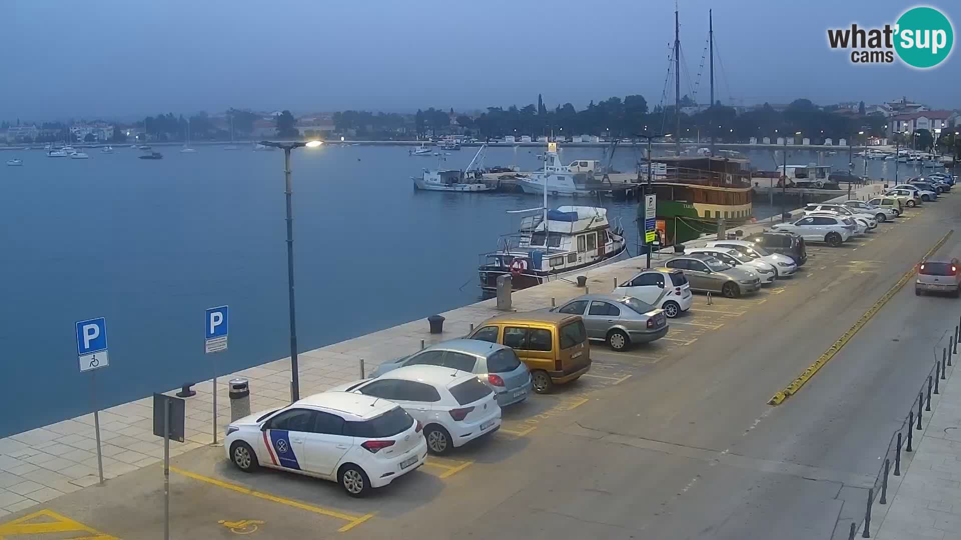 Piazza principale Umago Live Webcam