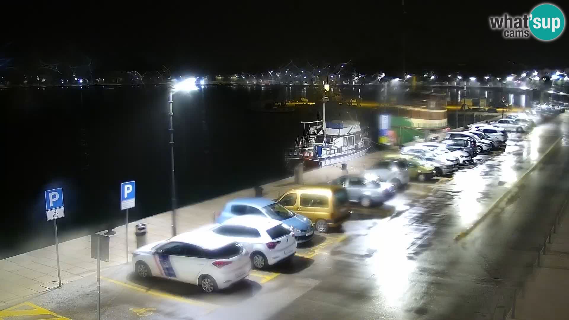 Live webcam Umag – Harbour