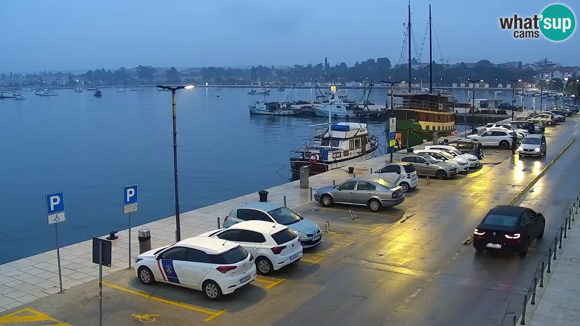 Live webcam Umag – Harbour