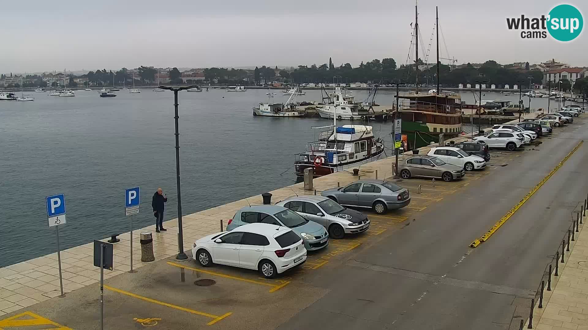 Live webcam Umag – Harbour