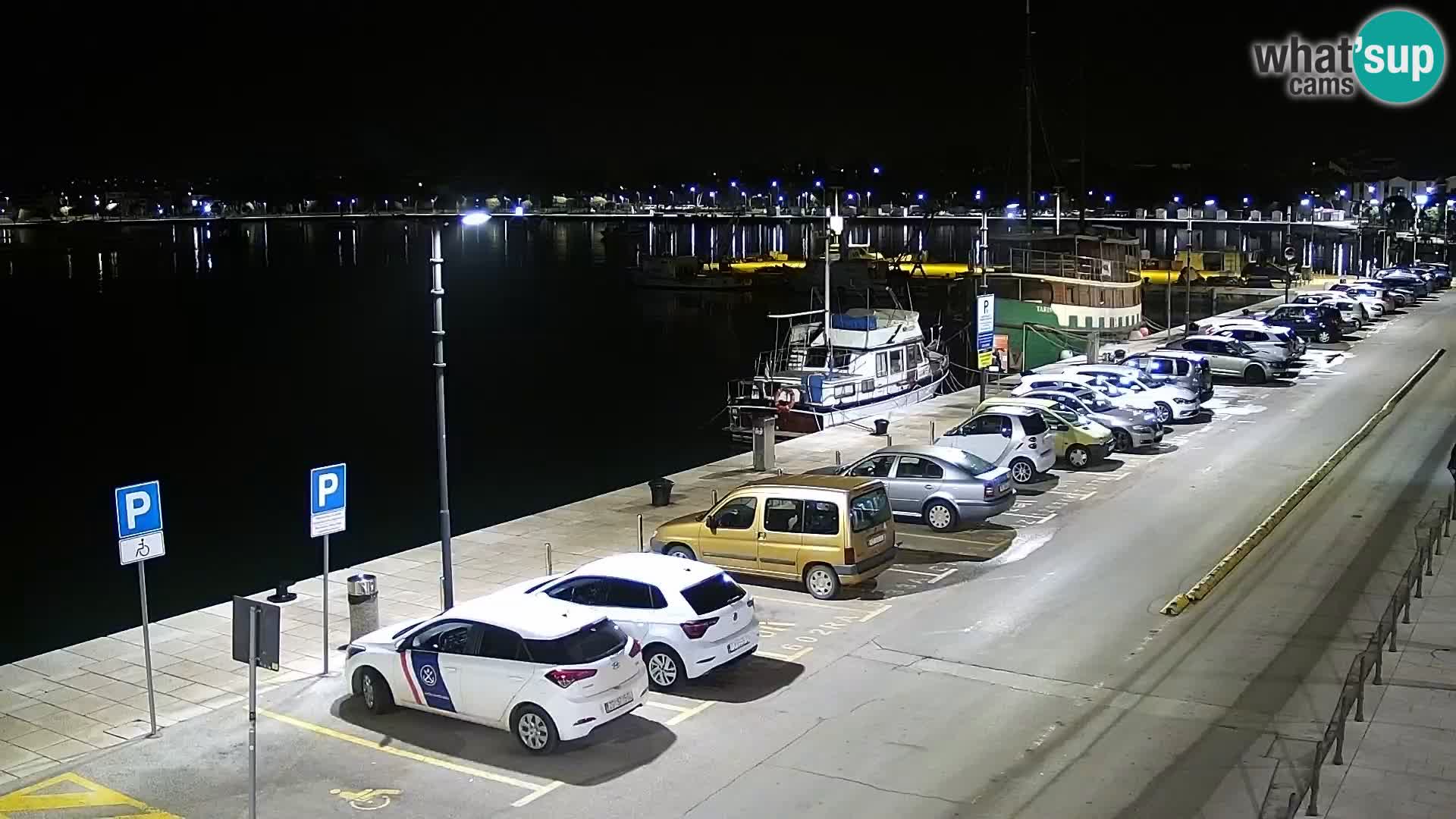 Live webcam Umag – Harbour