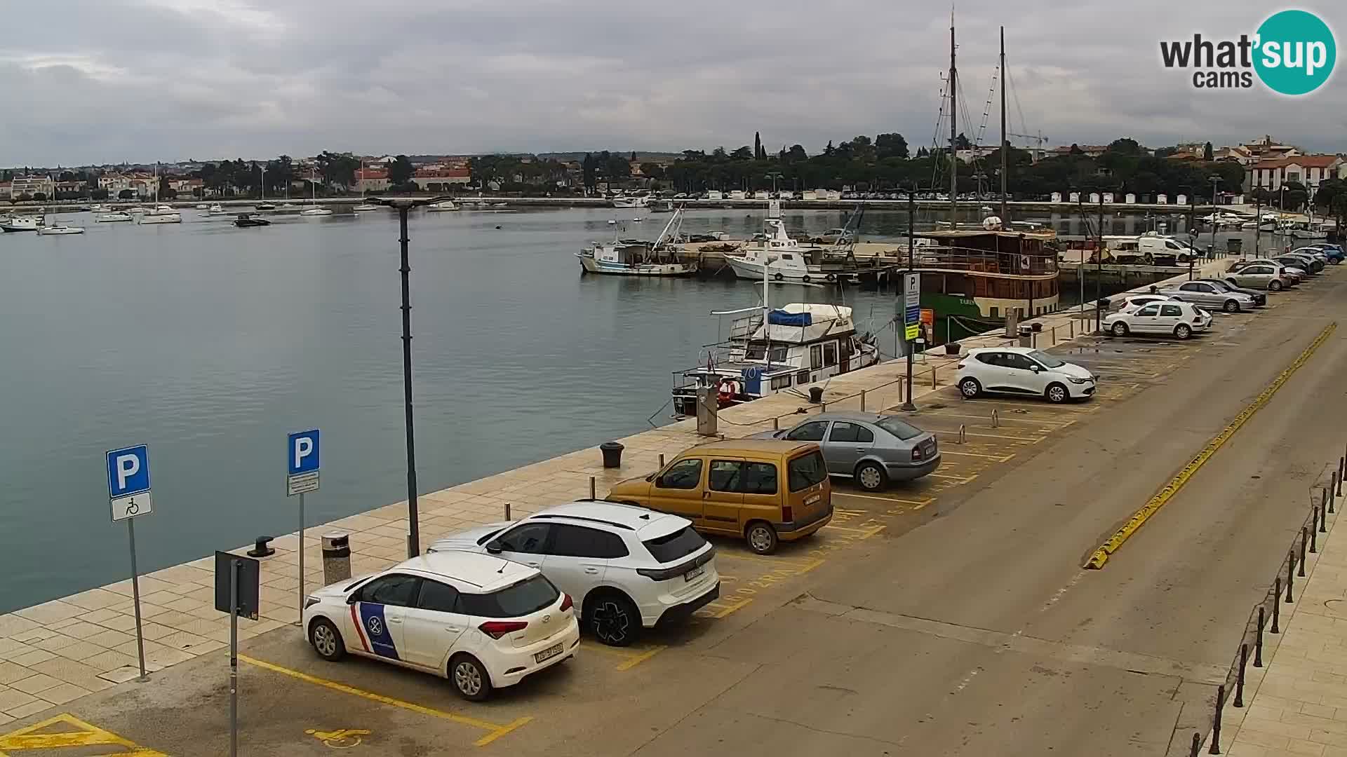 Live webcam Umag – Harbour