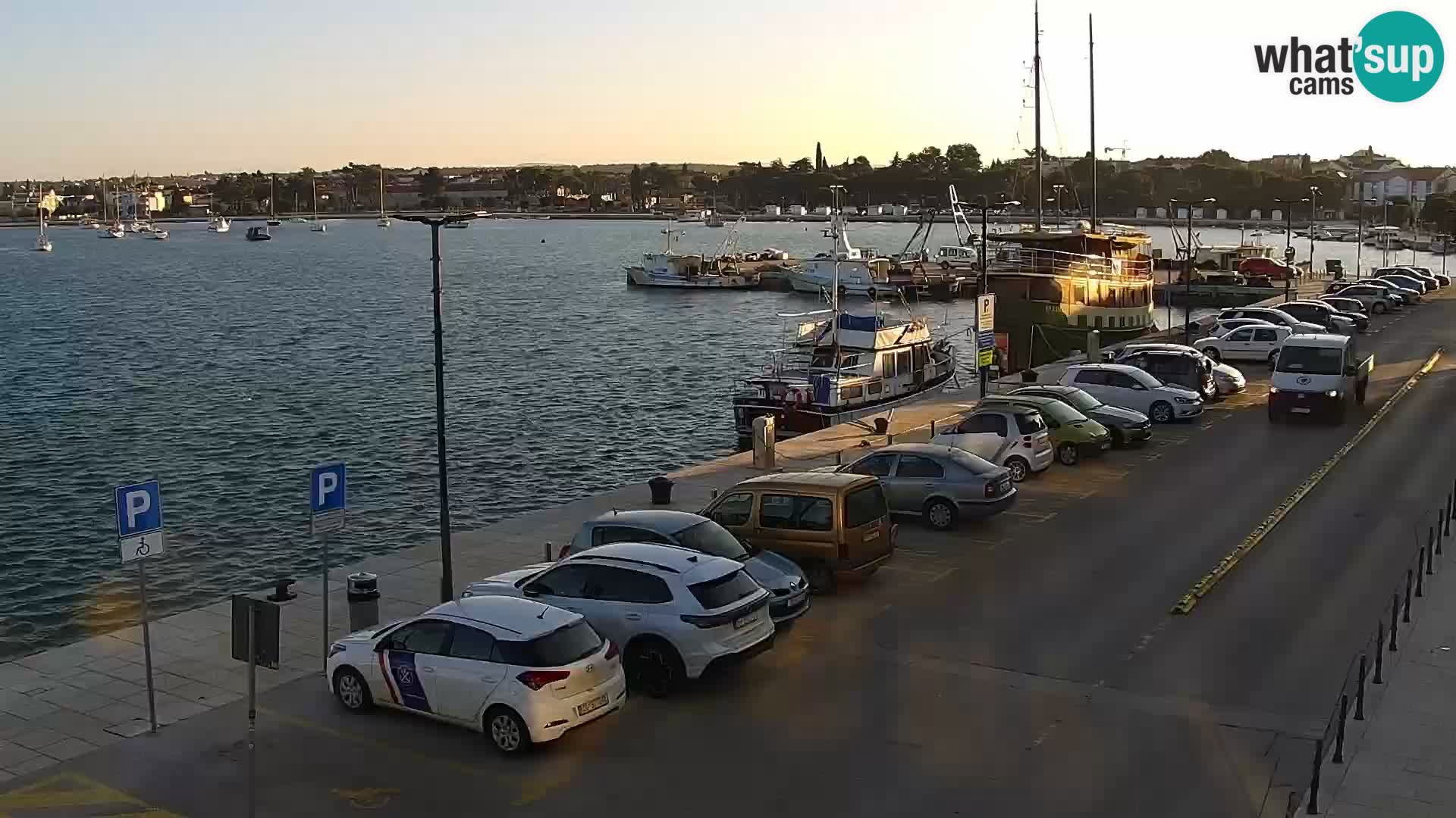 Live webcam Umag – Harbour