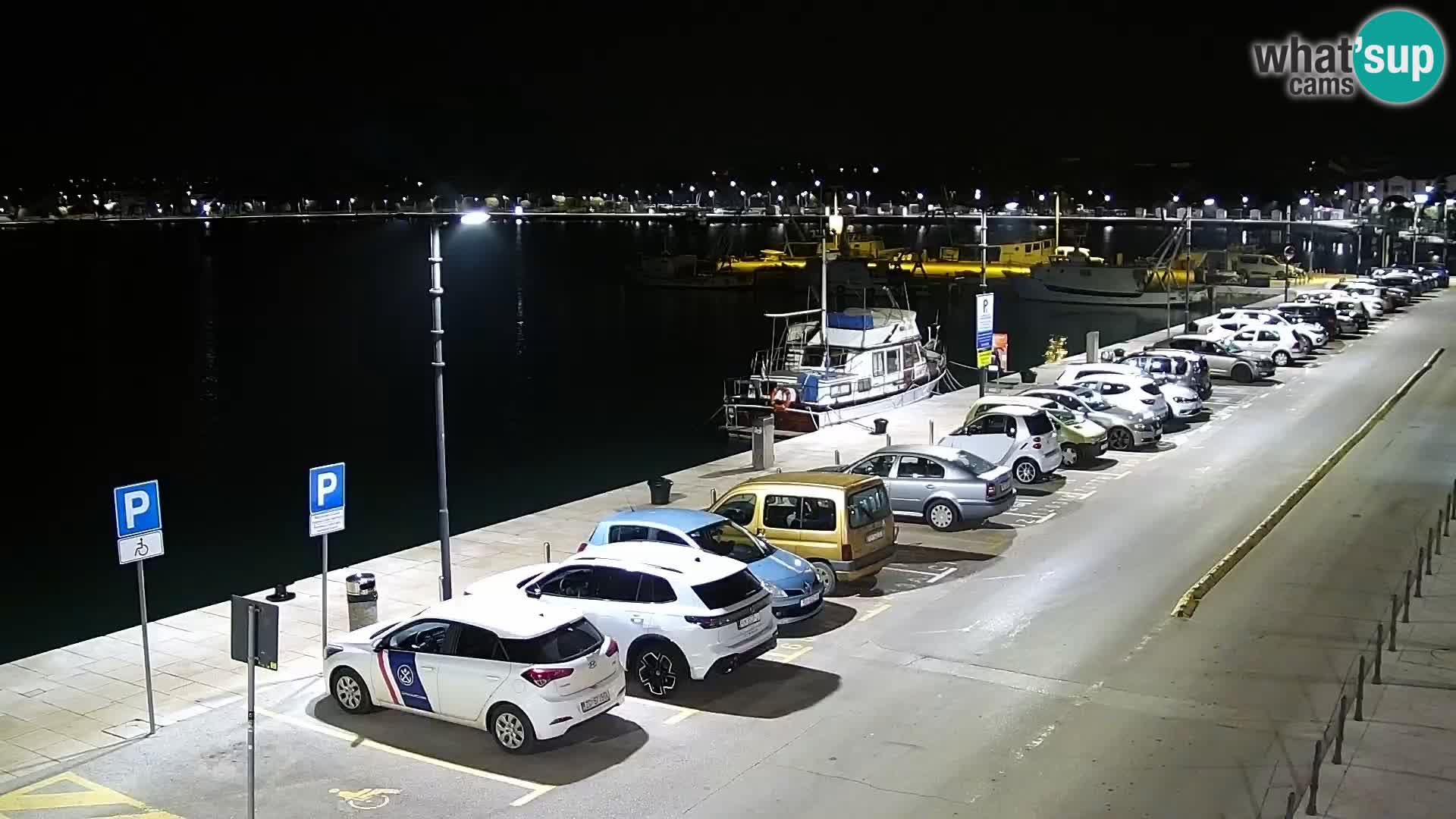 Live webcam Umag – Harbour