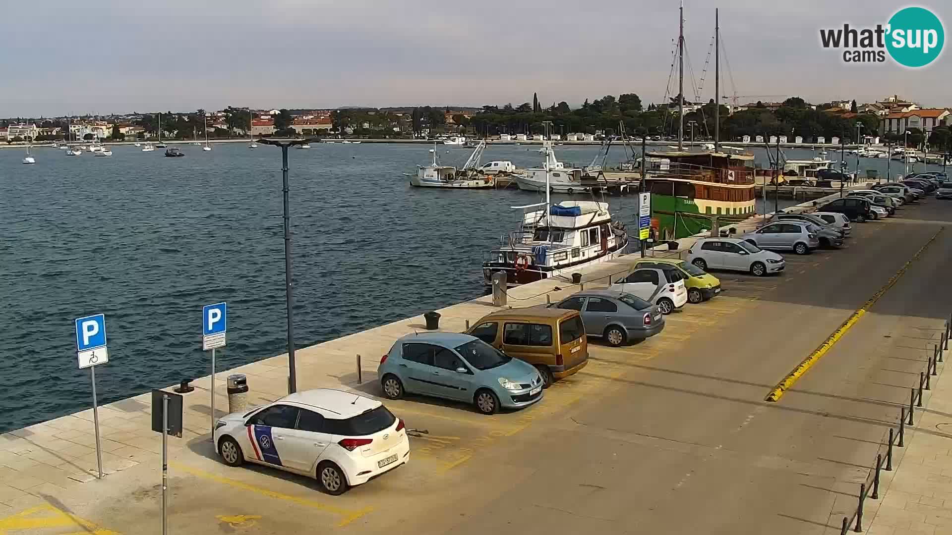 Live webcam Umag – Harbour