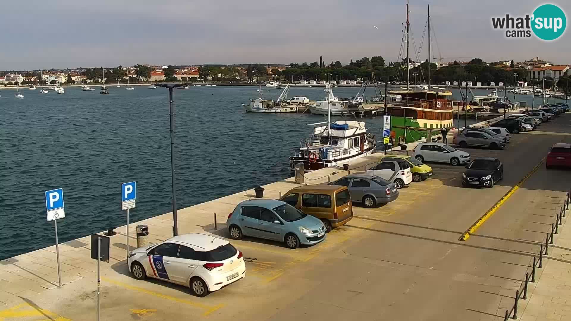 Live webcam Umag – Harbour