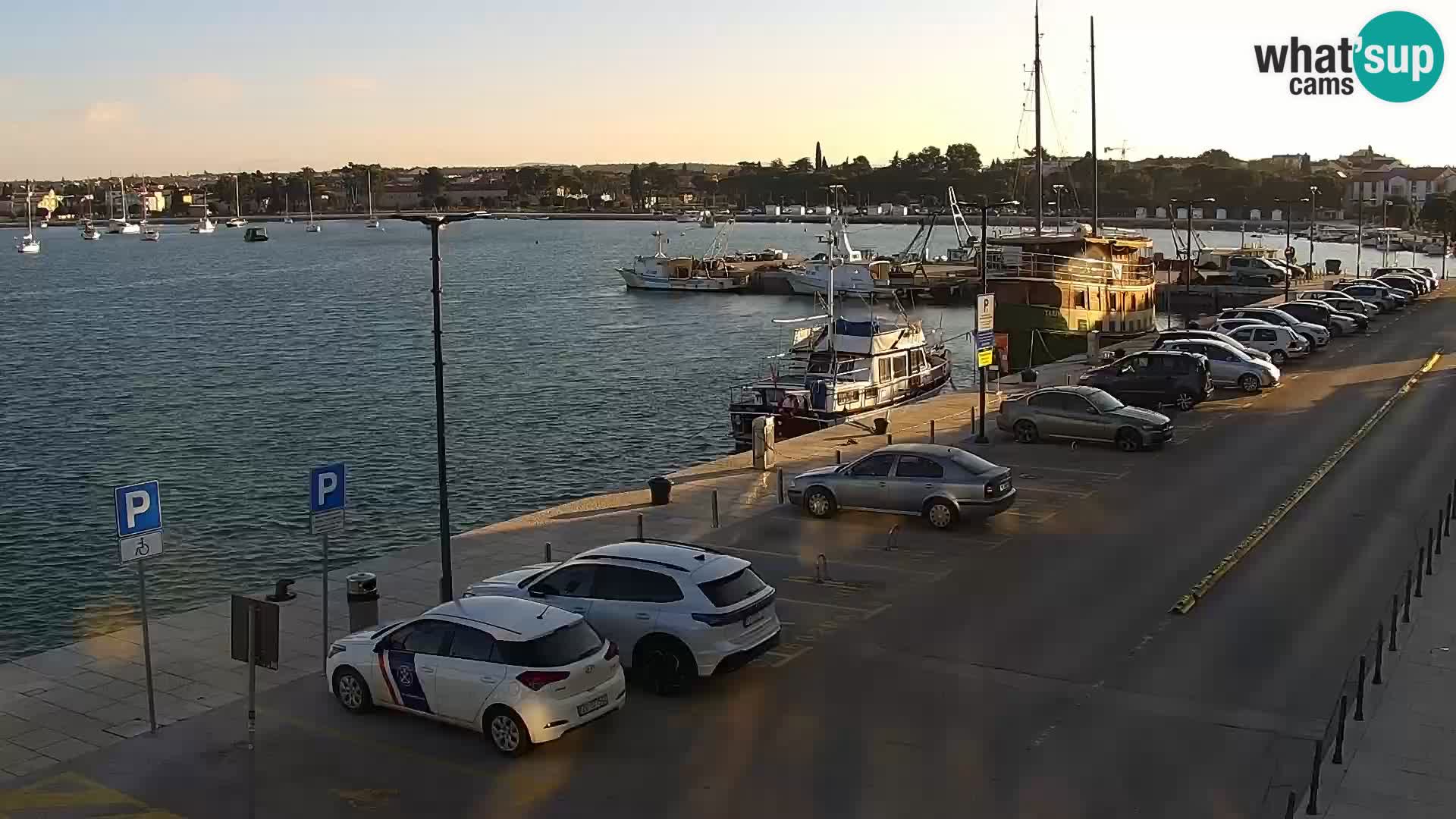 Live webcam Umag – Harbour