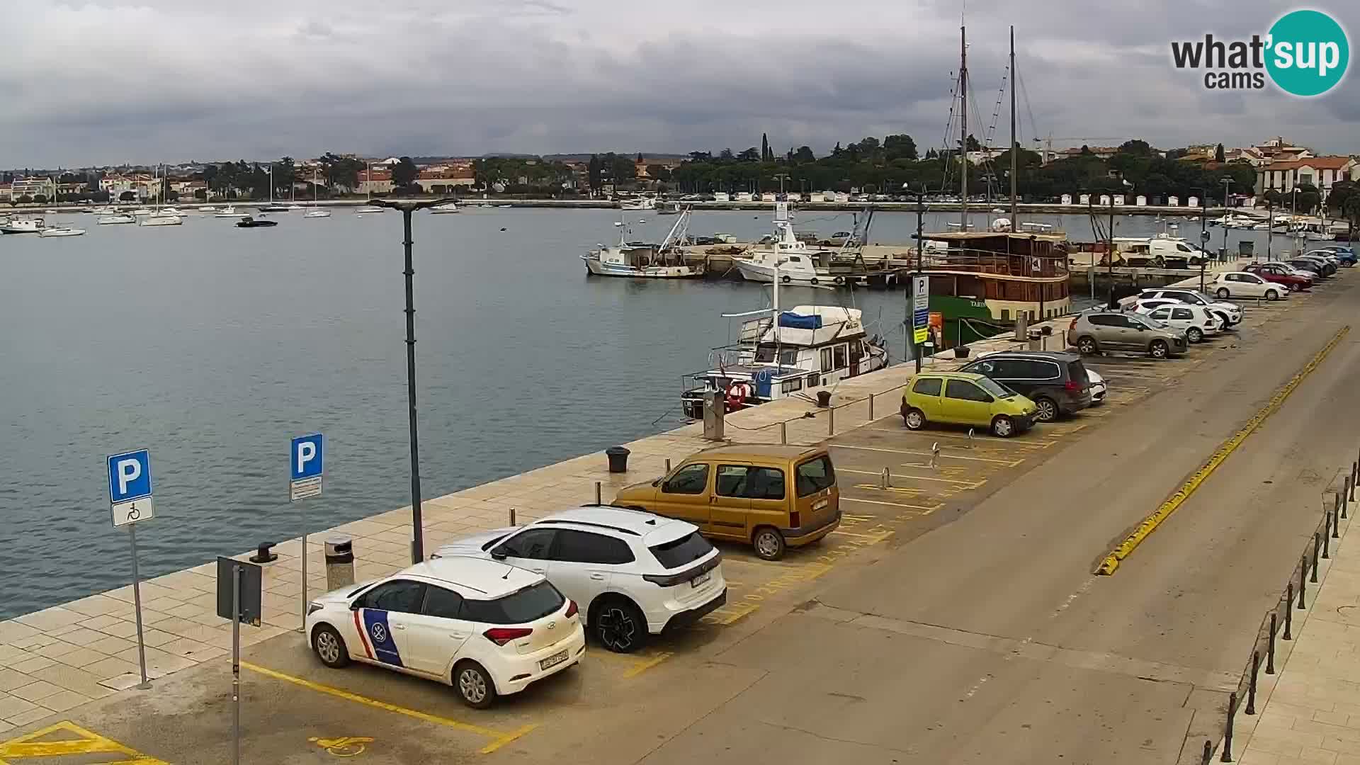 Live webcam Umag – Harbour