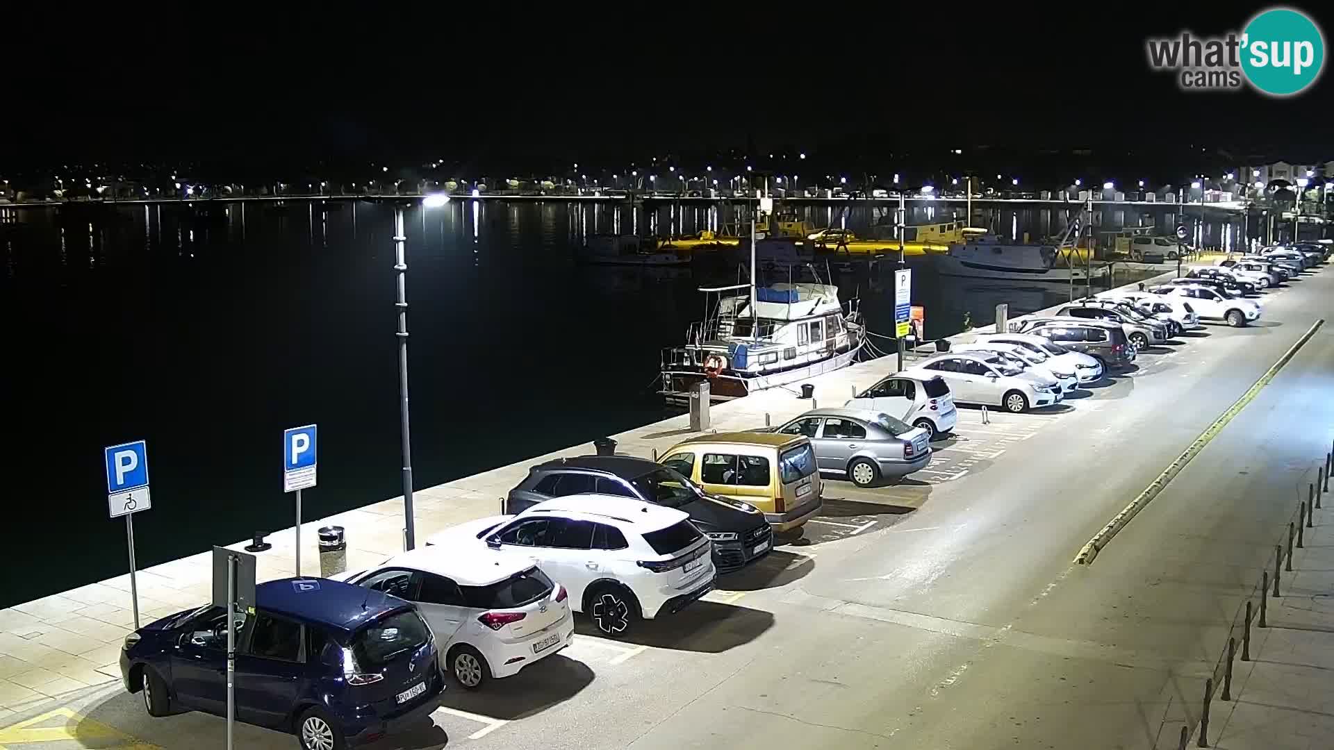 Live webcam Umag – Harbour