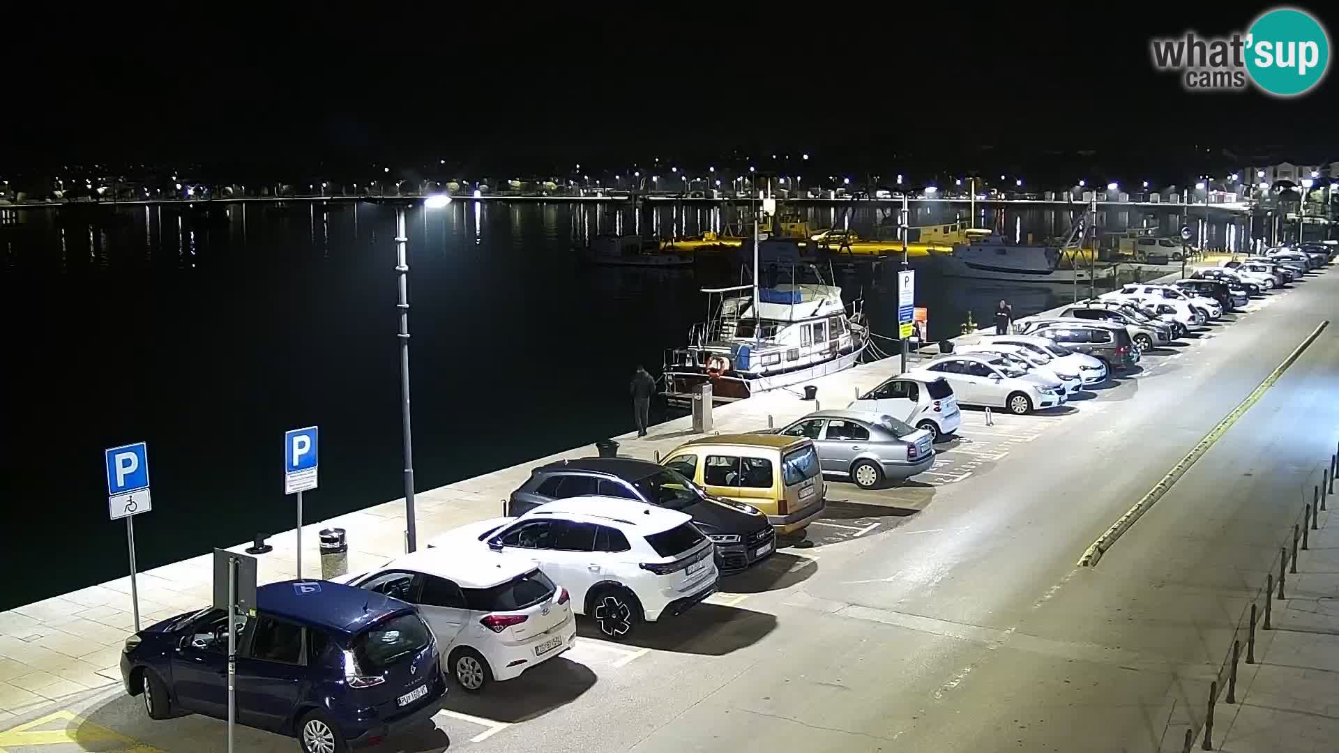 Live webcam Umag – Harbour