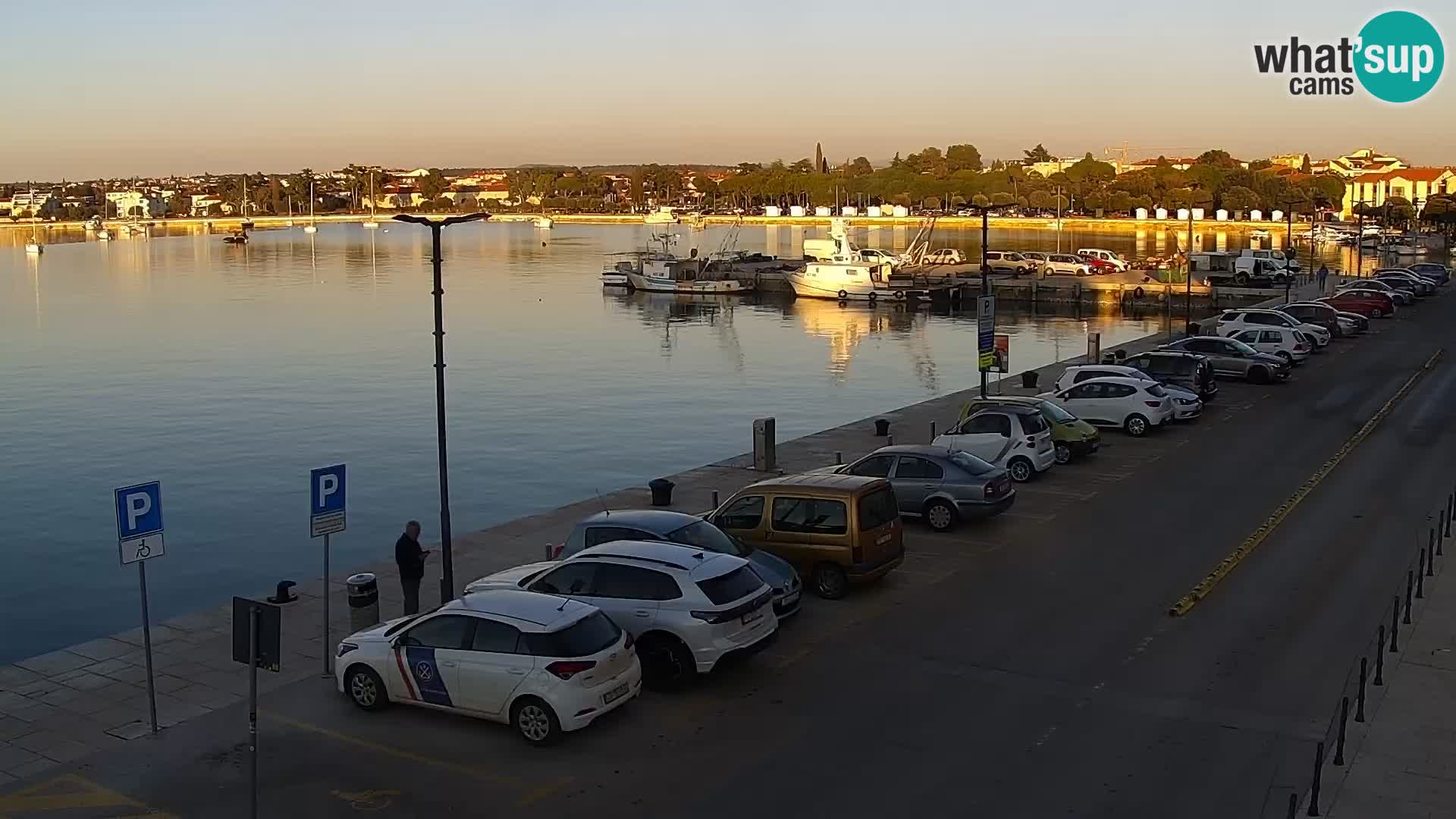 Live webcam Umag – Harbour