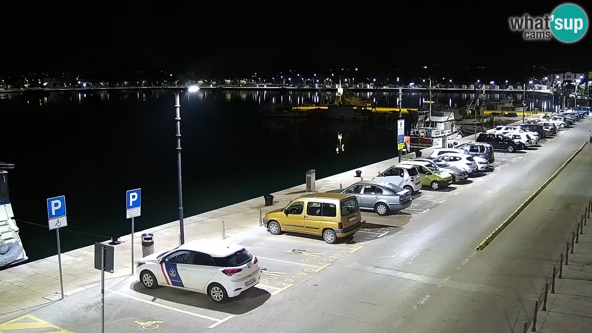 Webcam live Umago – porto