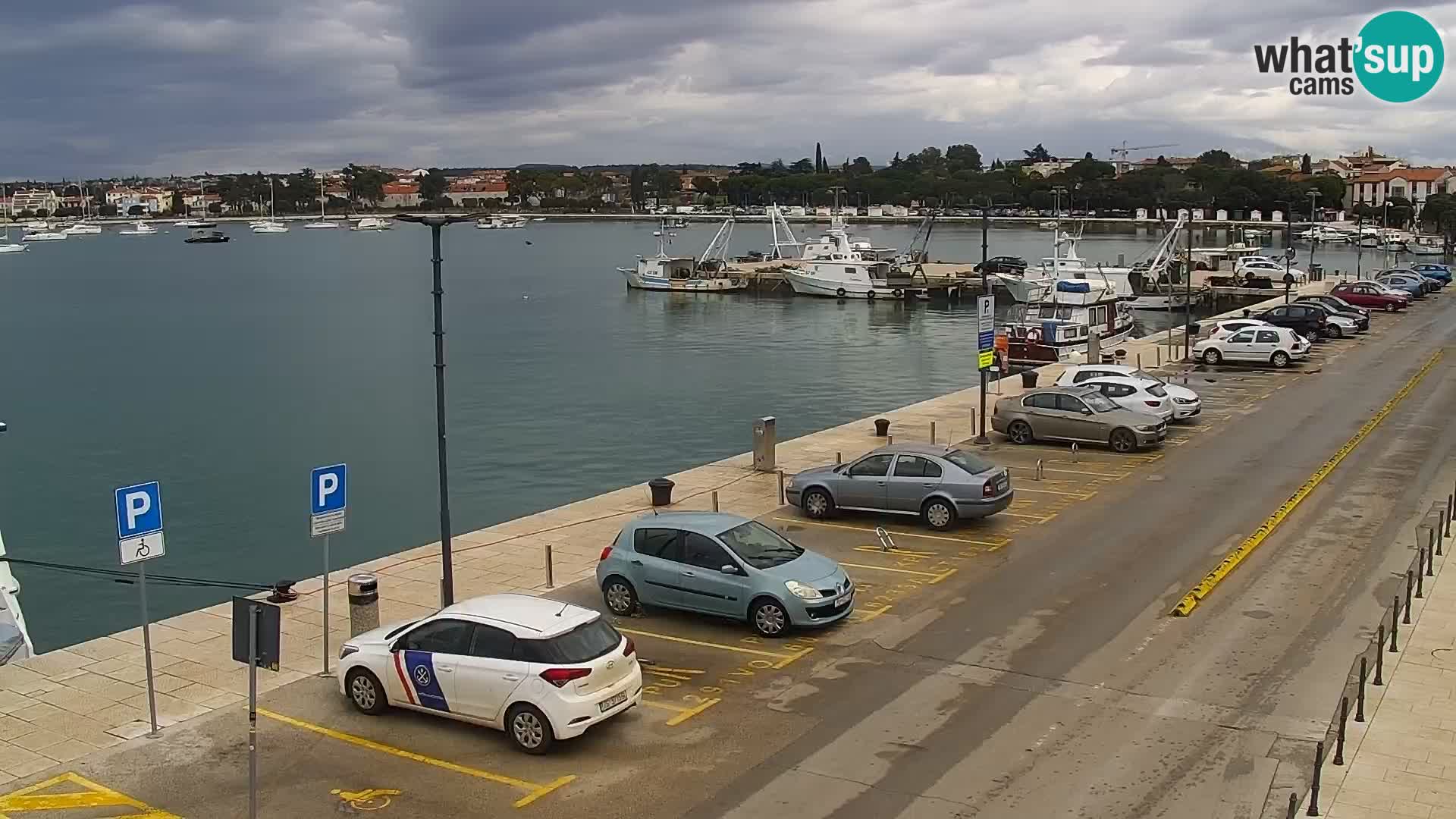 Live webcam Umag – Harbour