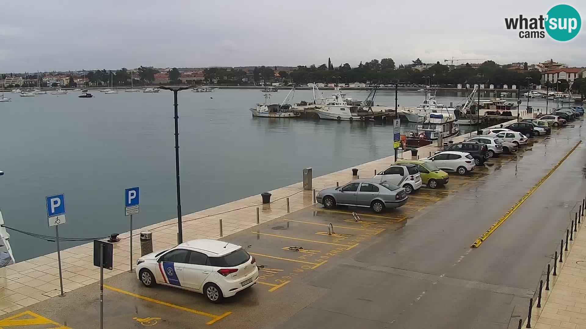 Live webcam Umag – Harbour