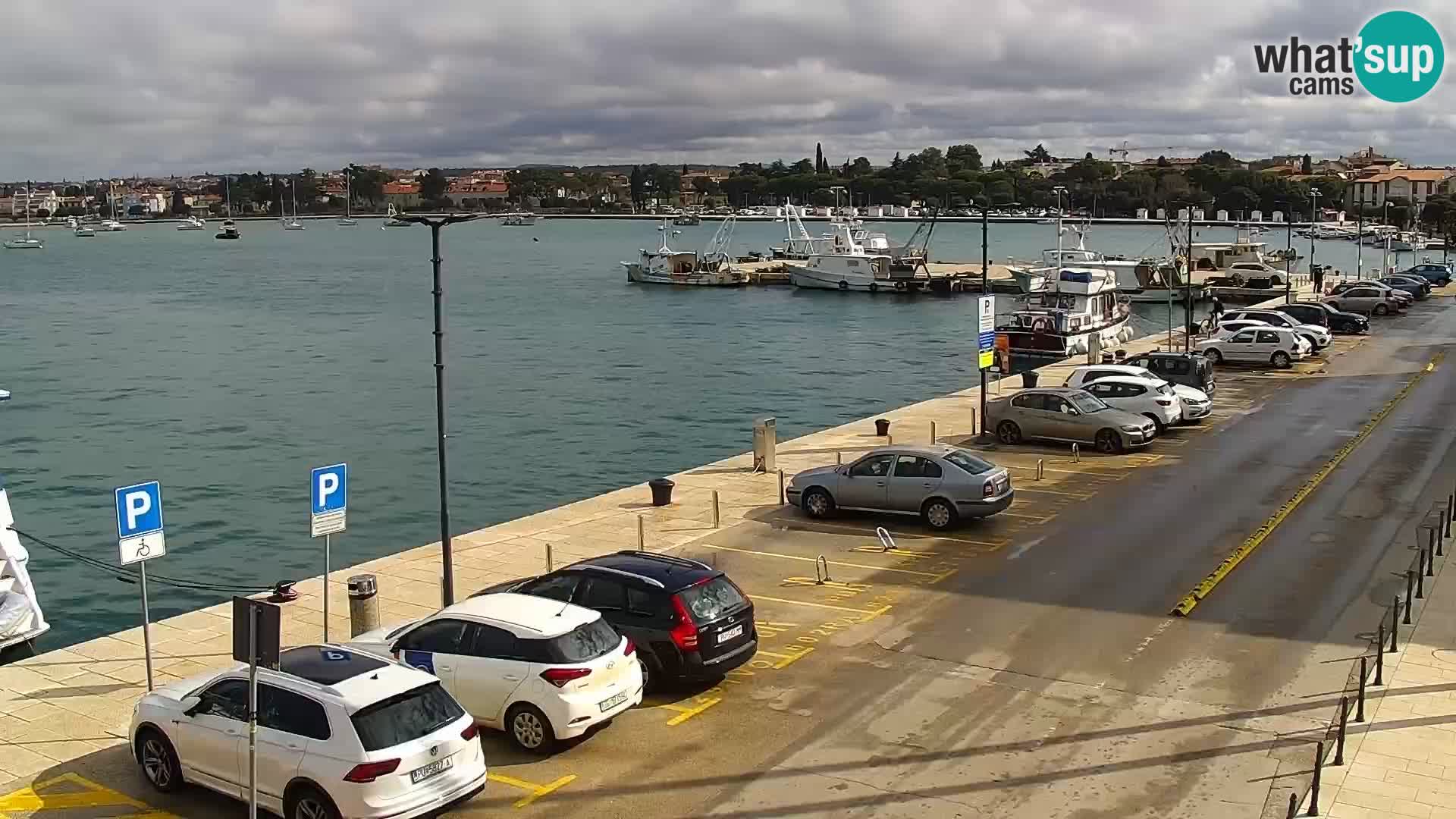 Live webcam Umag – Harbour