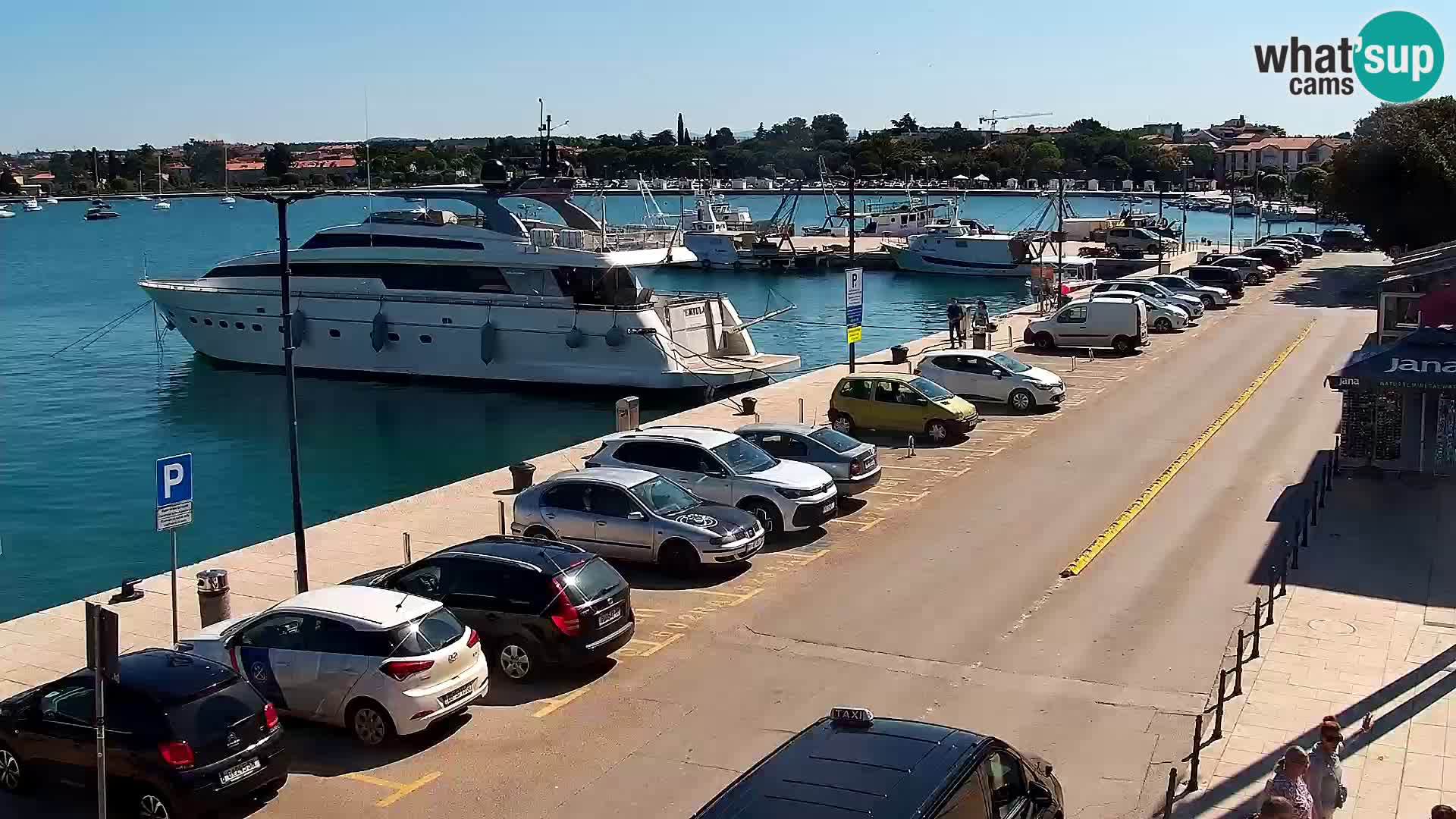 LIVE Webcam Umag – Main Square