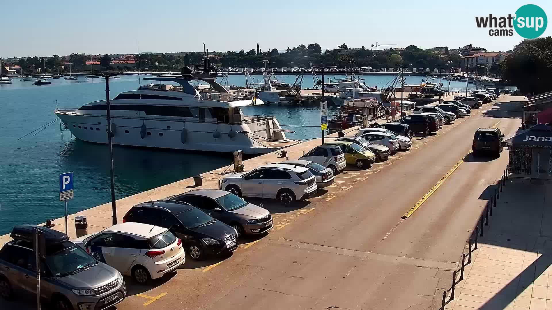 LIVE Webcam Umag – Main Square