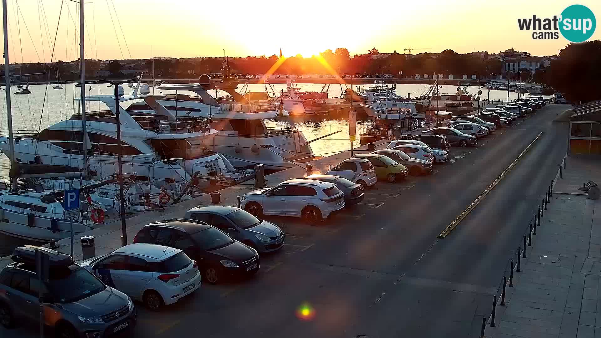 Webcam live Umag – Hafen