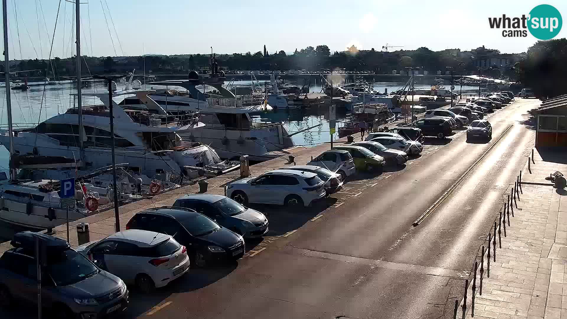 Webcam live Umago – porto