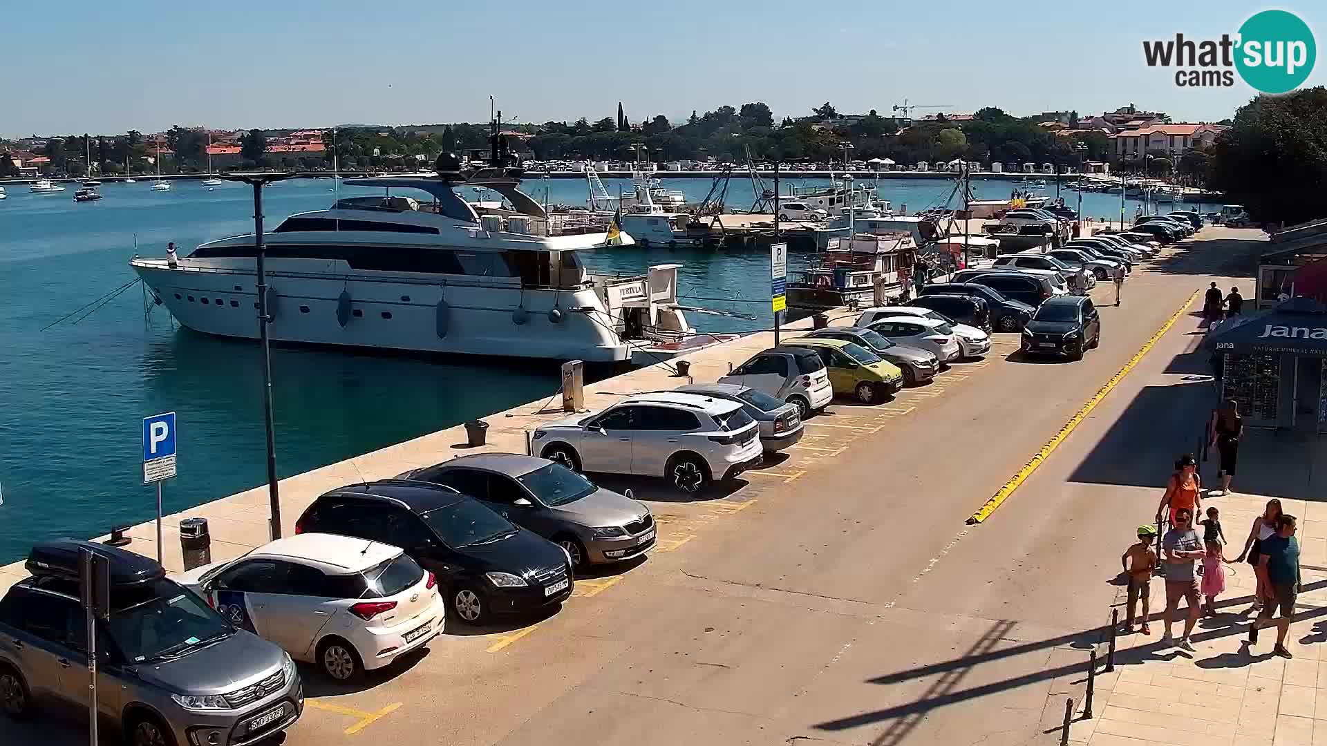 Webcam live Umag – Hafen