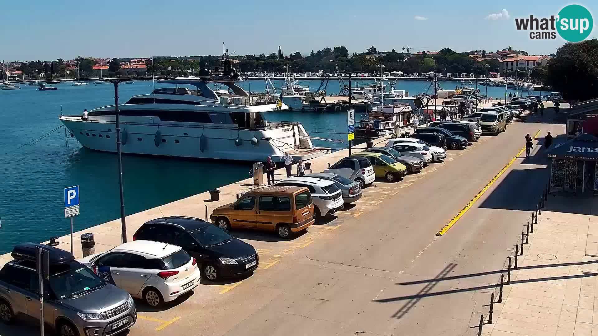 LIVE Webcam Umag – Main Square