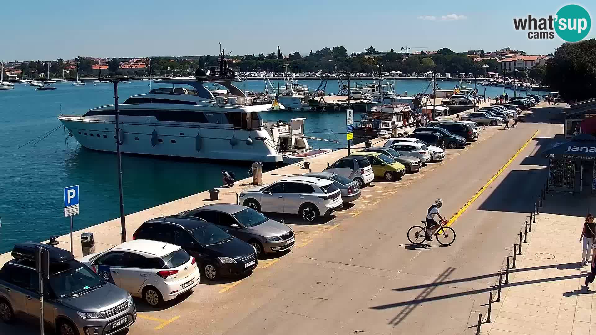 LIVE Webcam Umag – Main Square