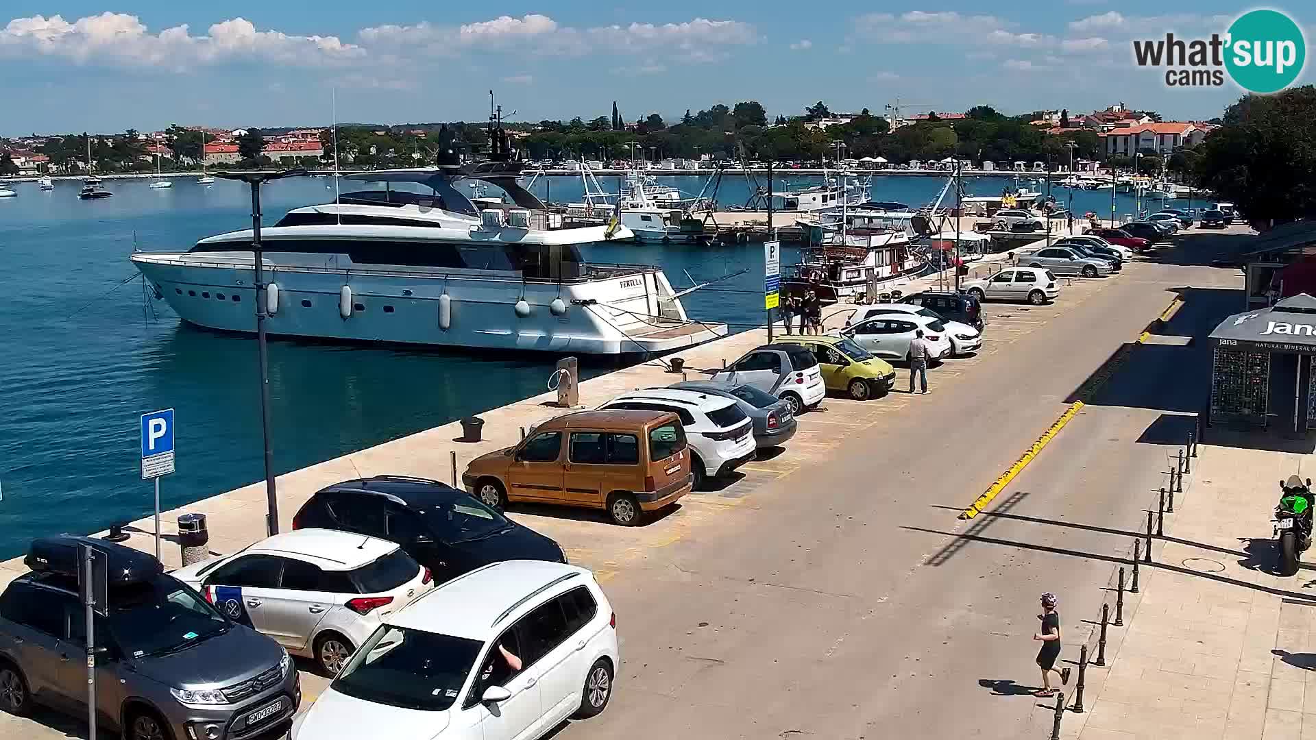 Trg Svobode – Kamera v živo Umag