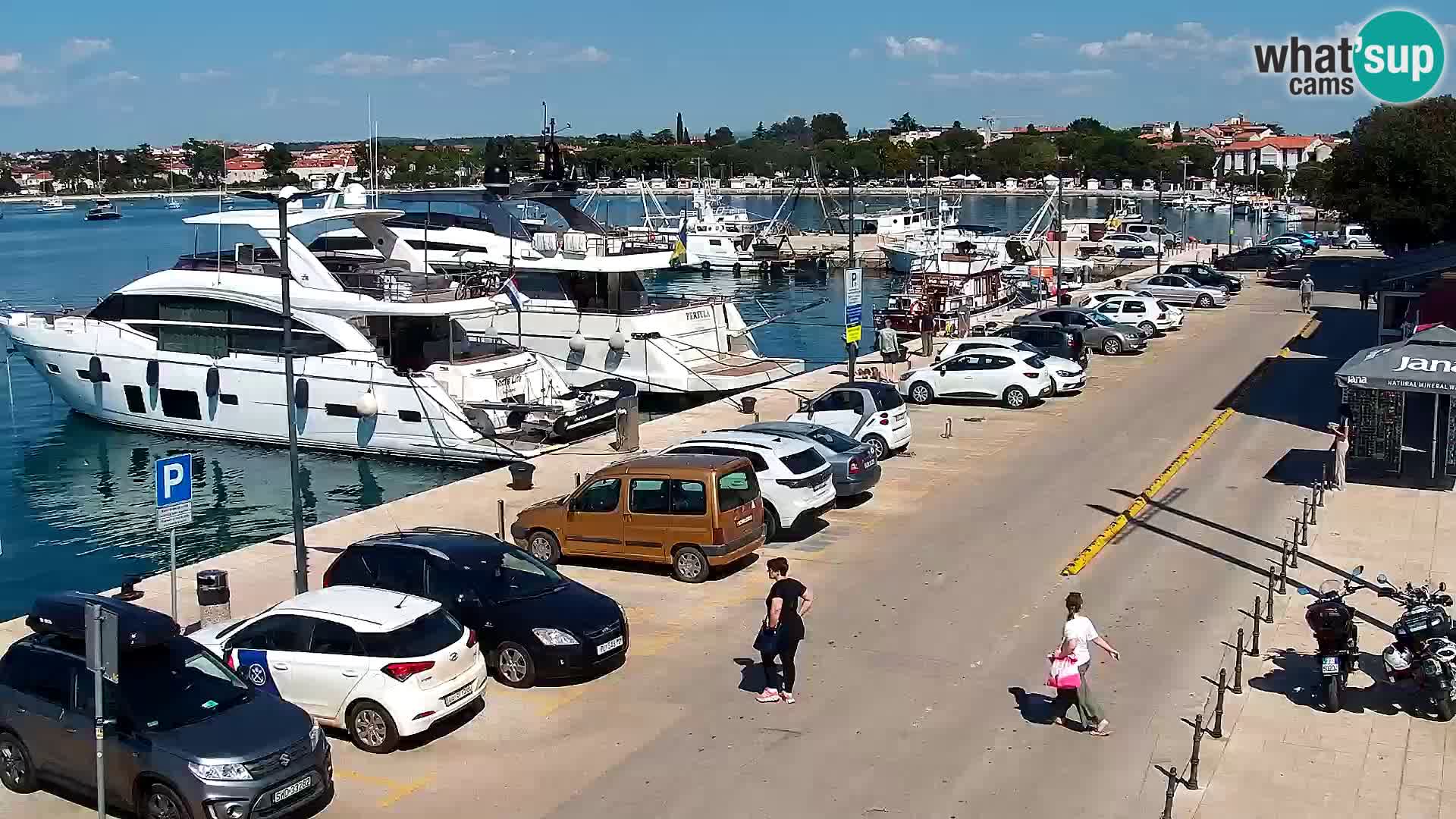 Live webcam Umag – Harbour