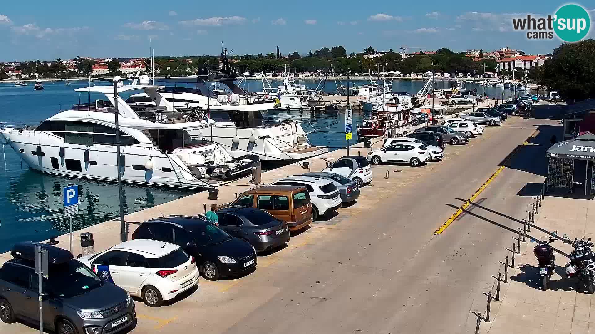 Live webcam Umag – Harbour