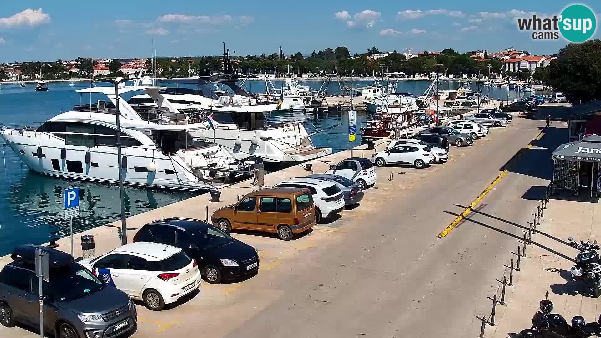 Trg Svobode – Kamera v živo Umag