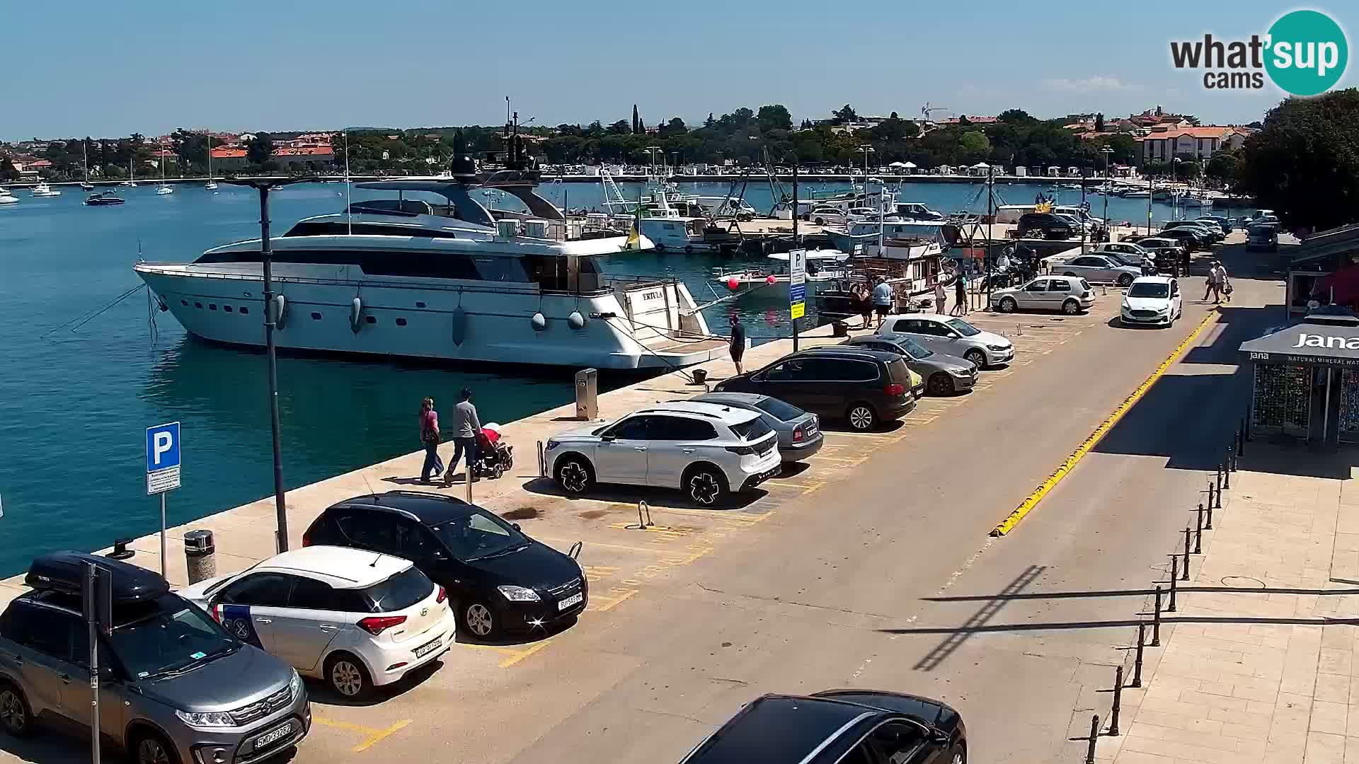 LIVE Webcam Umag – Main Square