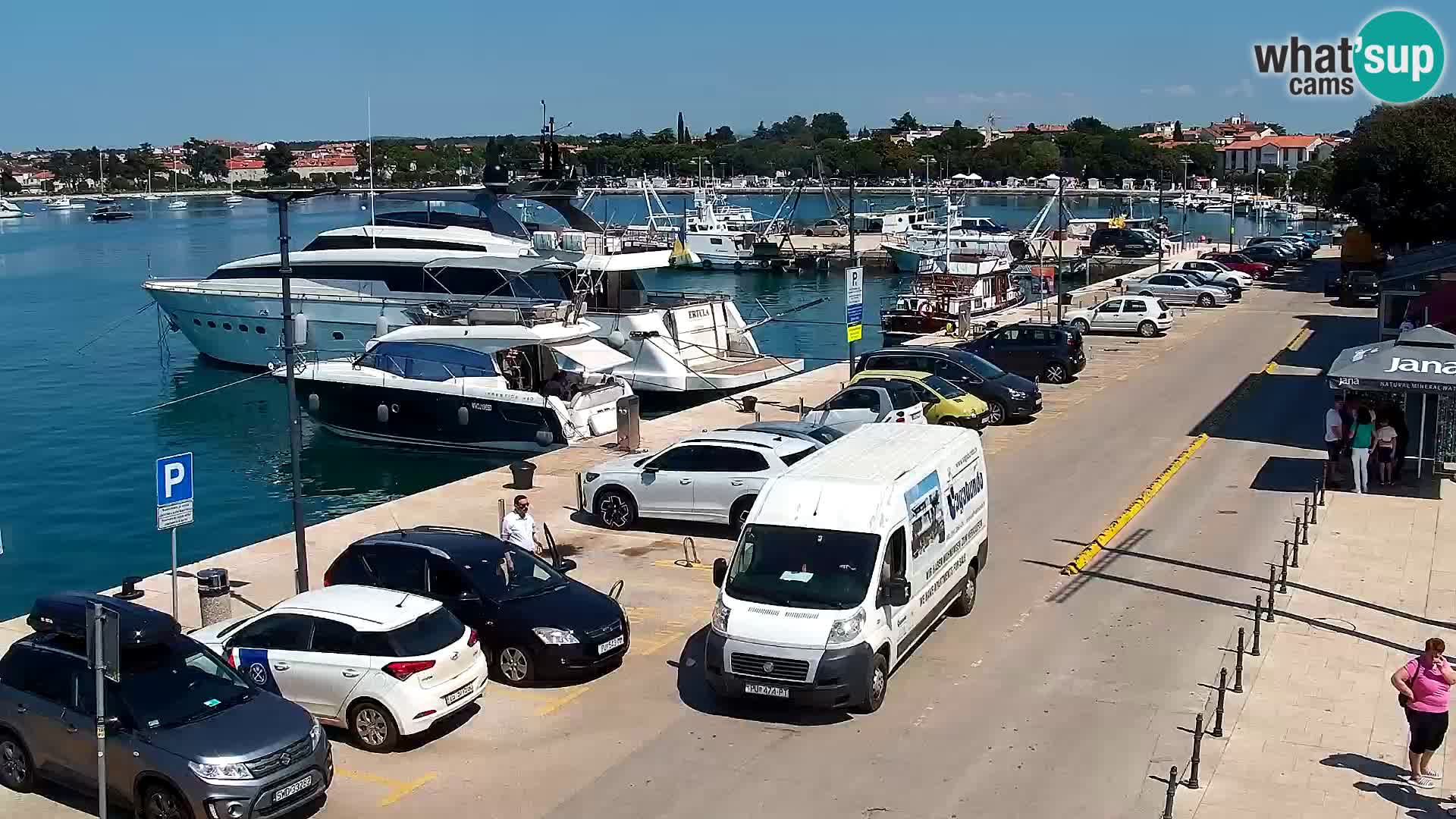 Plaza principal Umag camera en vivo