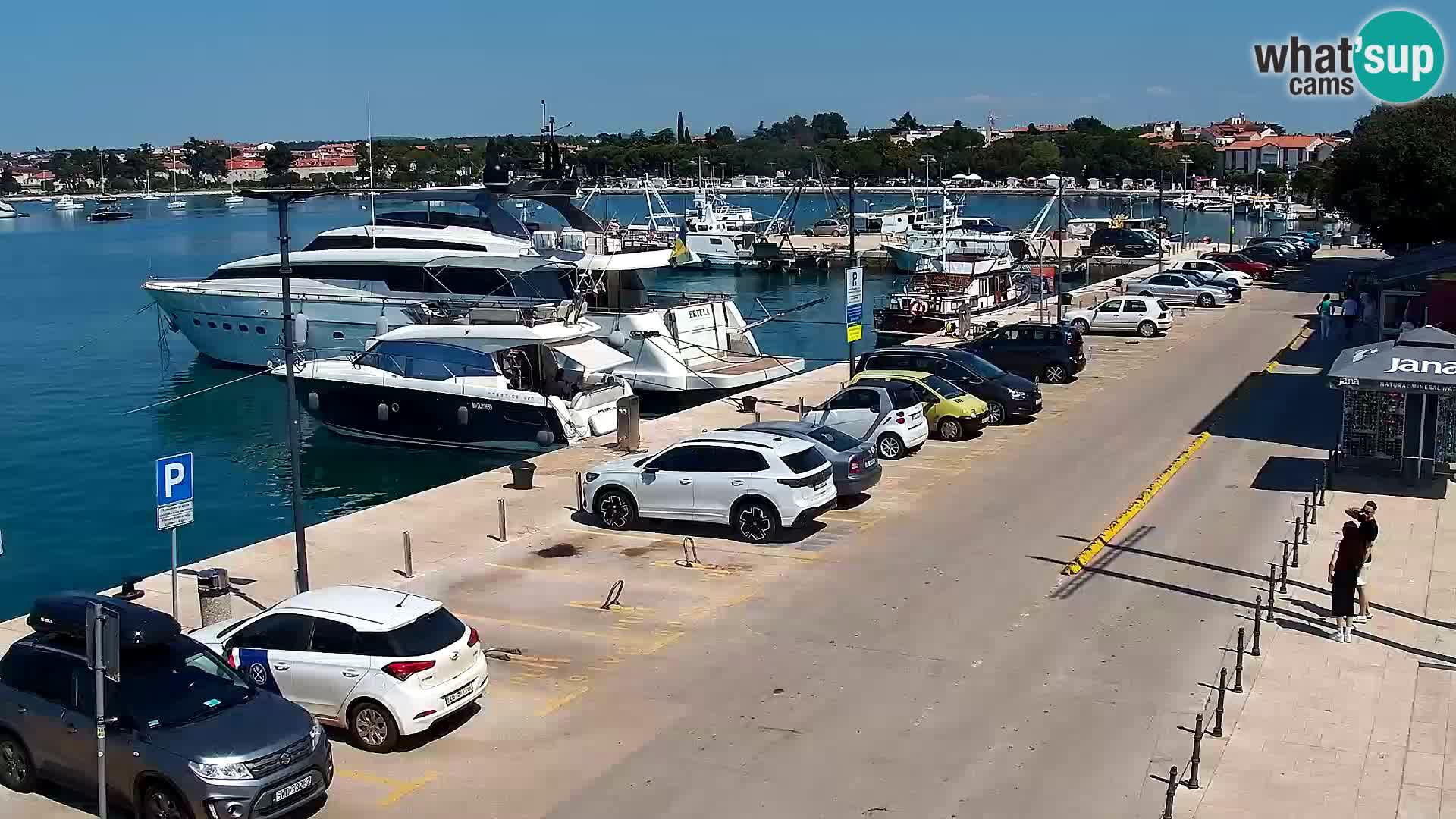 Live webcam Umag – Harbour