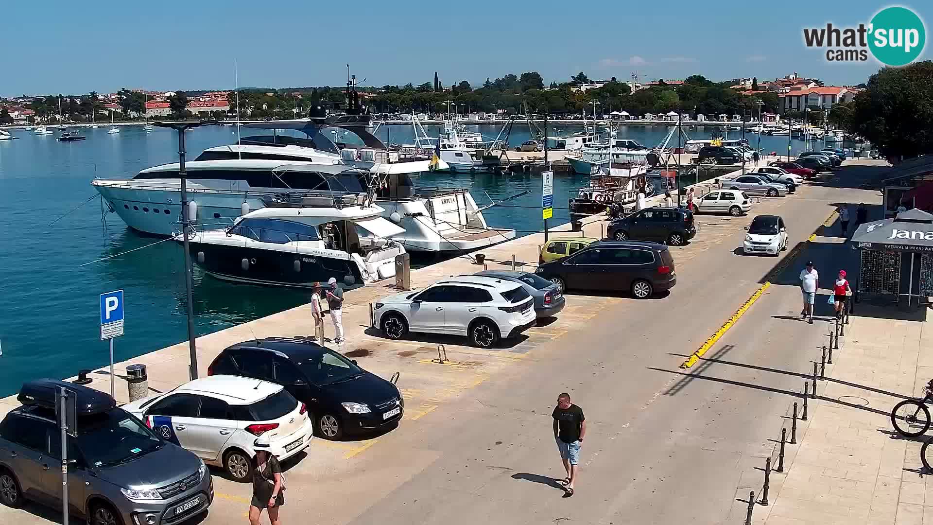 Webcam live Umag – Hafen