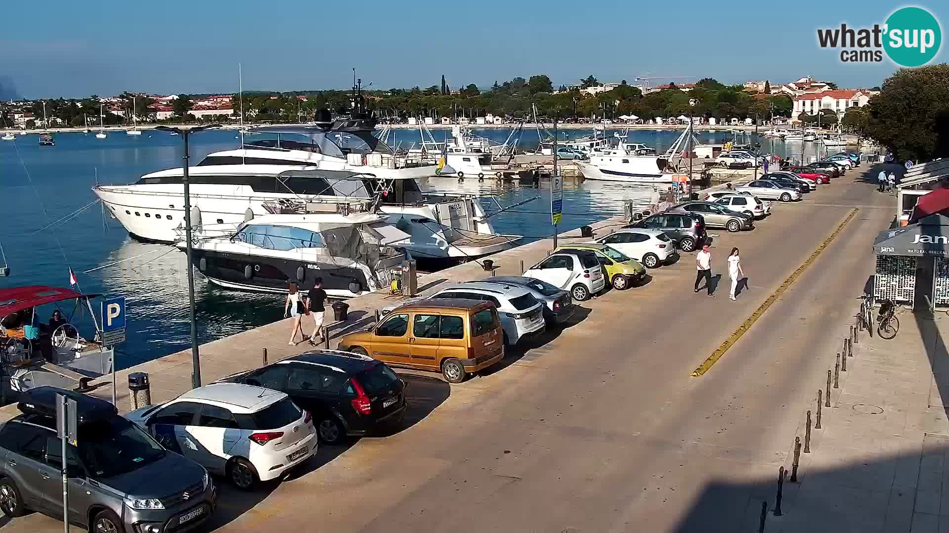 LIVE Webcam Umag – Main Square