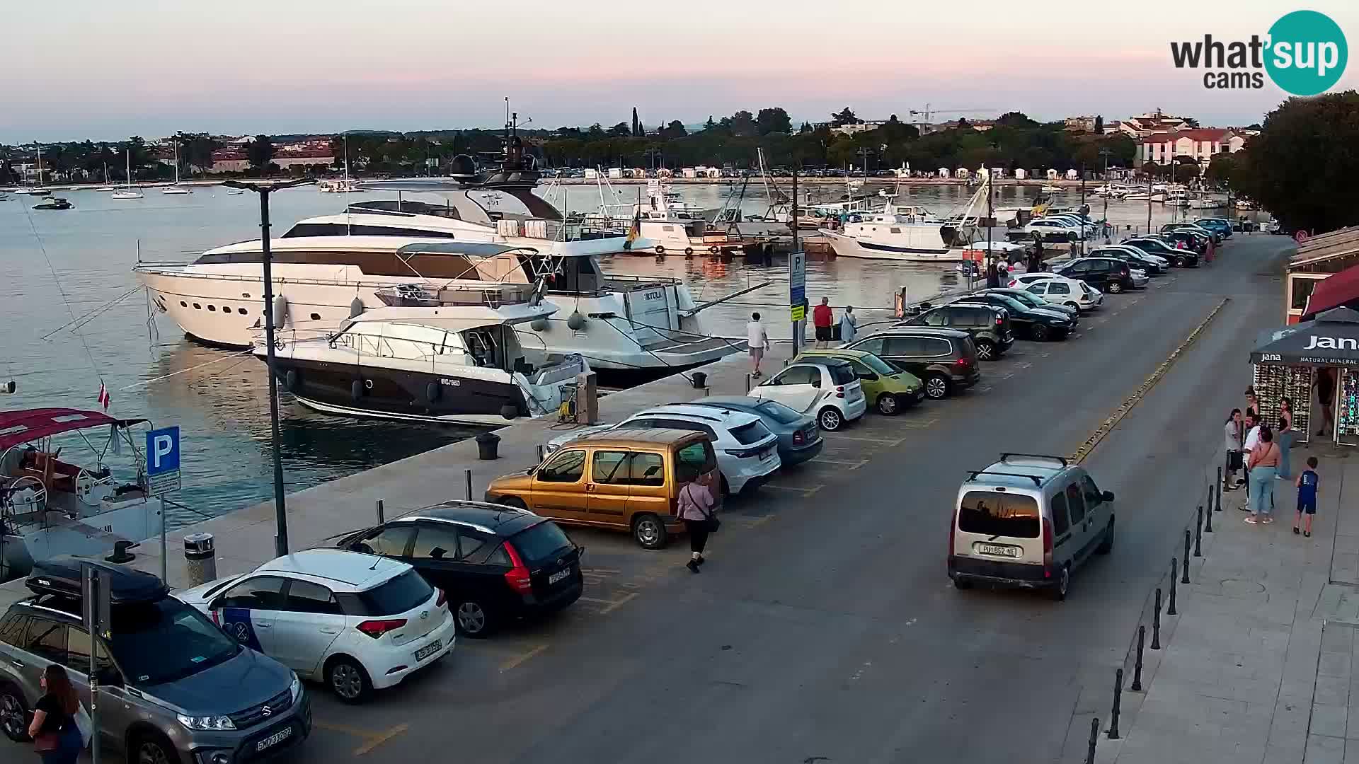 Webcam live Umag – Hafen