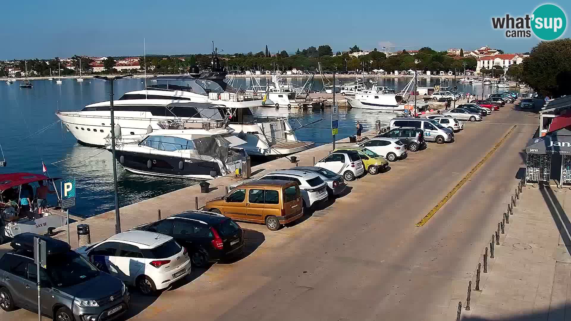Hauptplatz Umag webcam