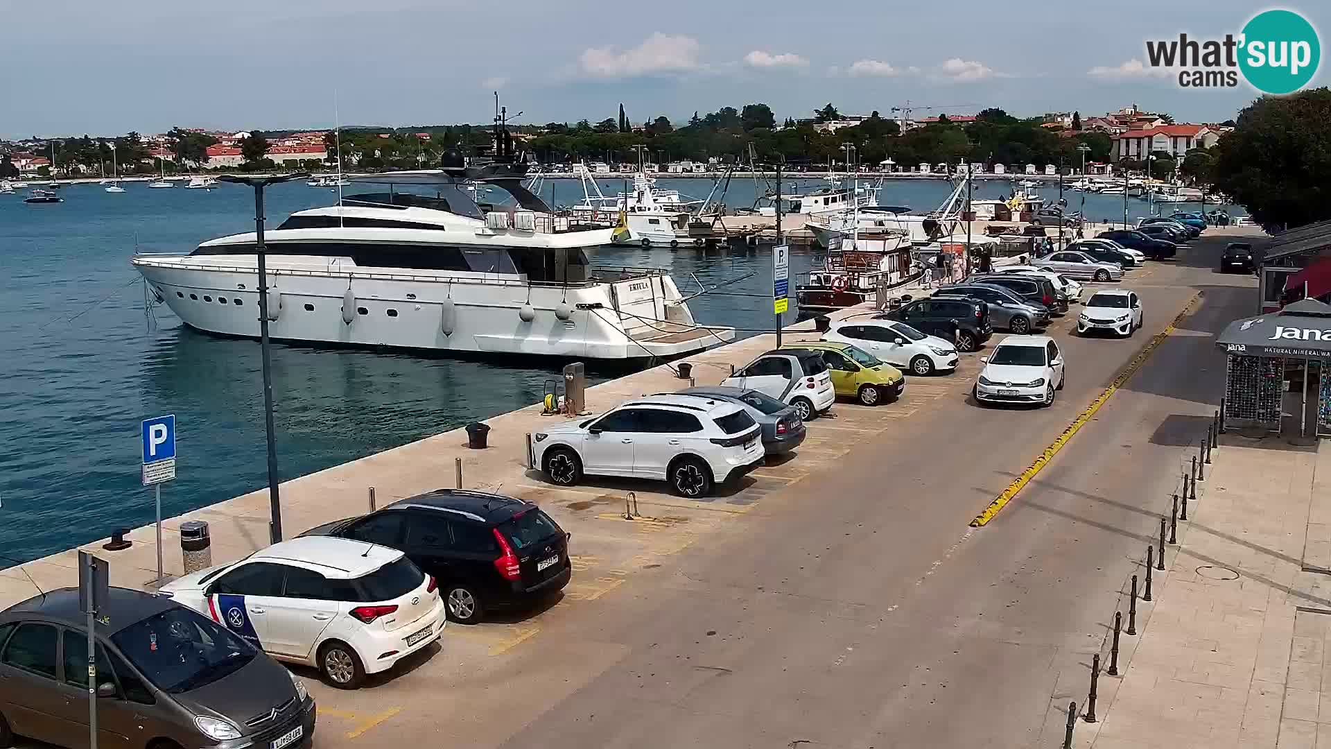 Trg Svobode – Kamera v živo Umag