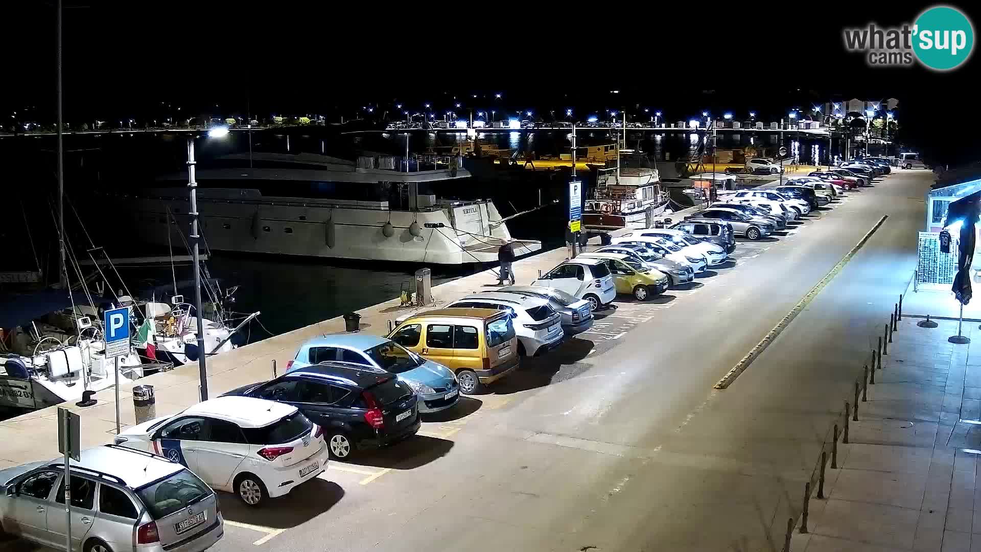 Live webcam Umag – Harbour