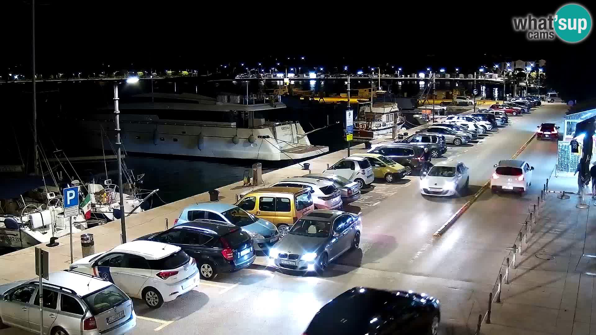 Webcam live Umago – porto